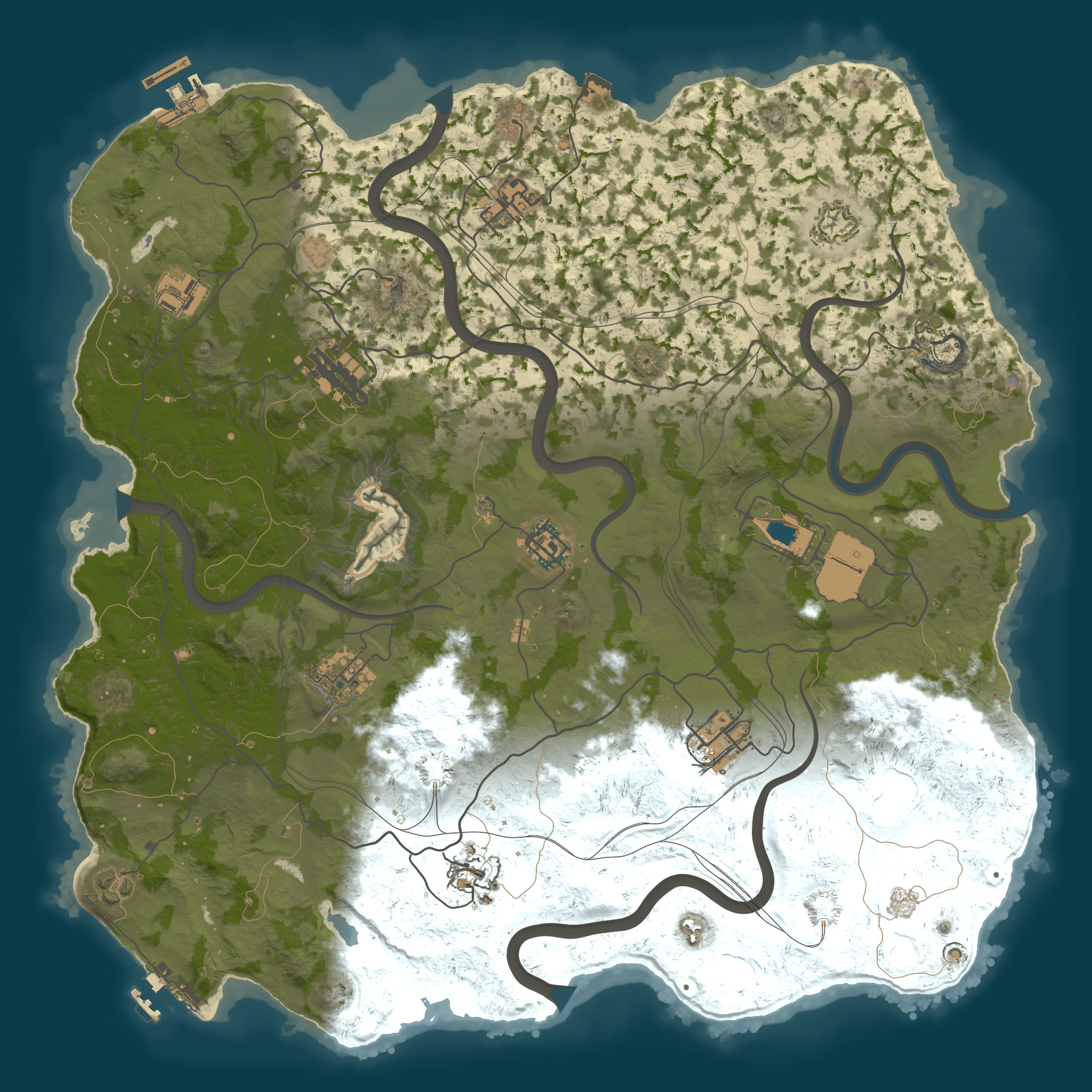 Rendered map for seed 37631