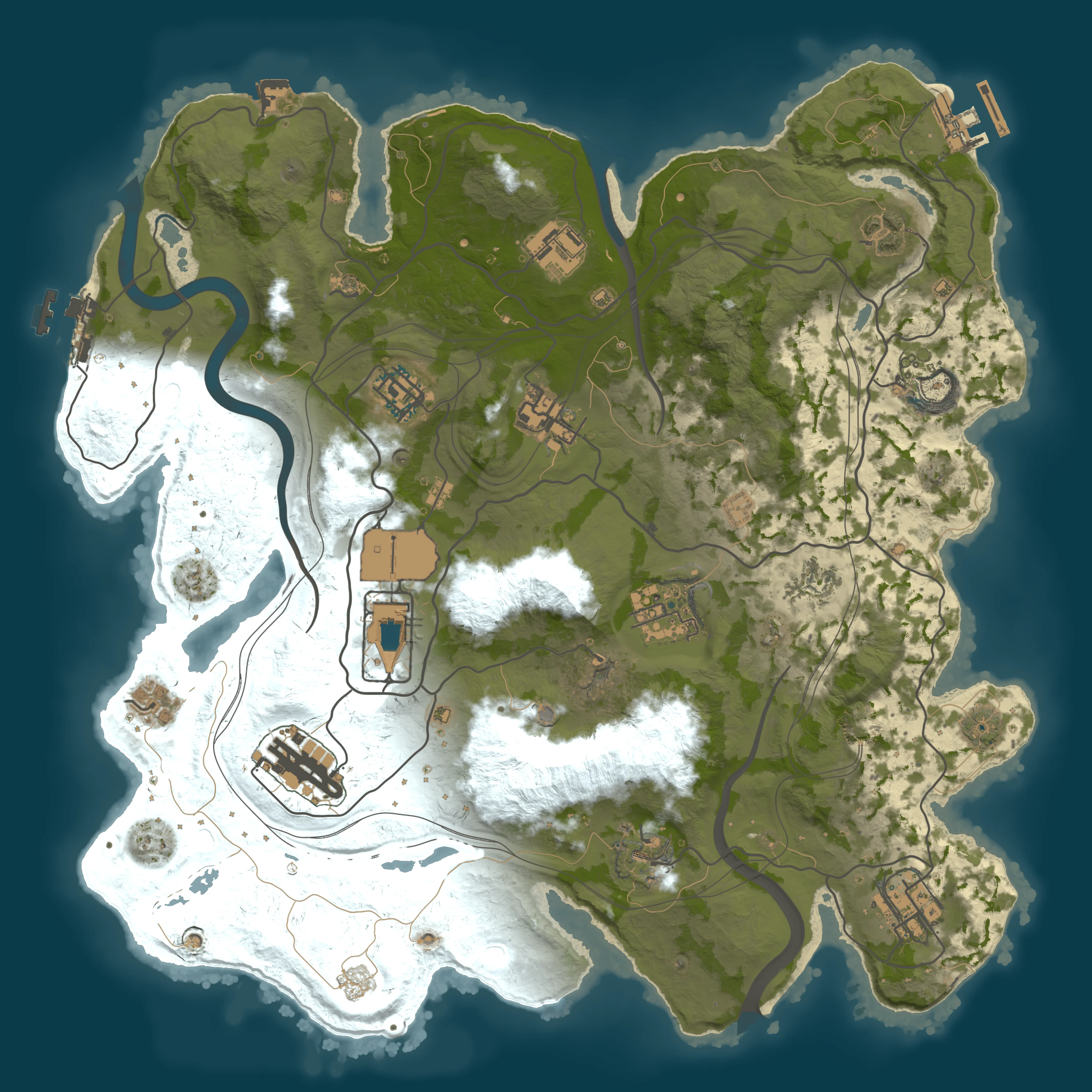 Rendered map for seed 1337