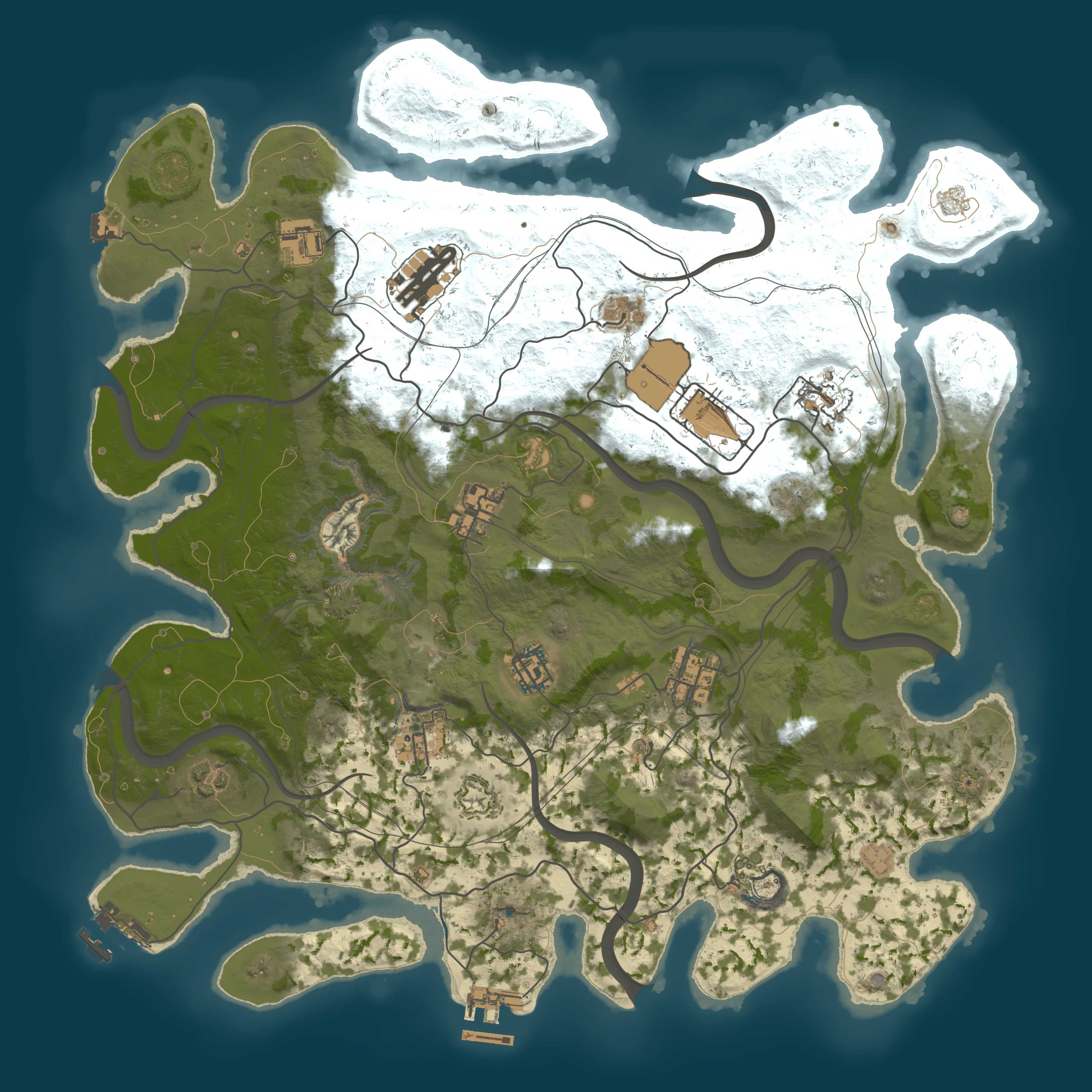 Rendered map for seed 115348116