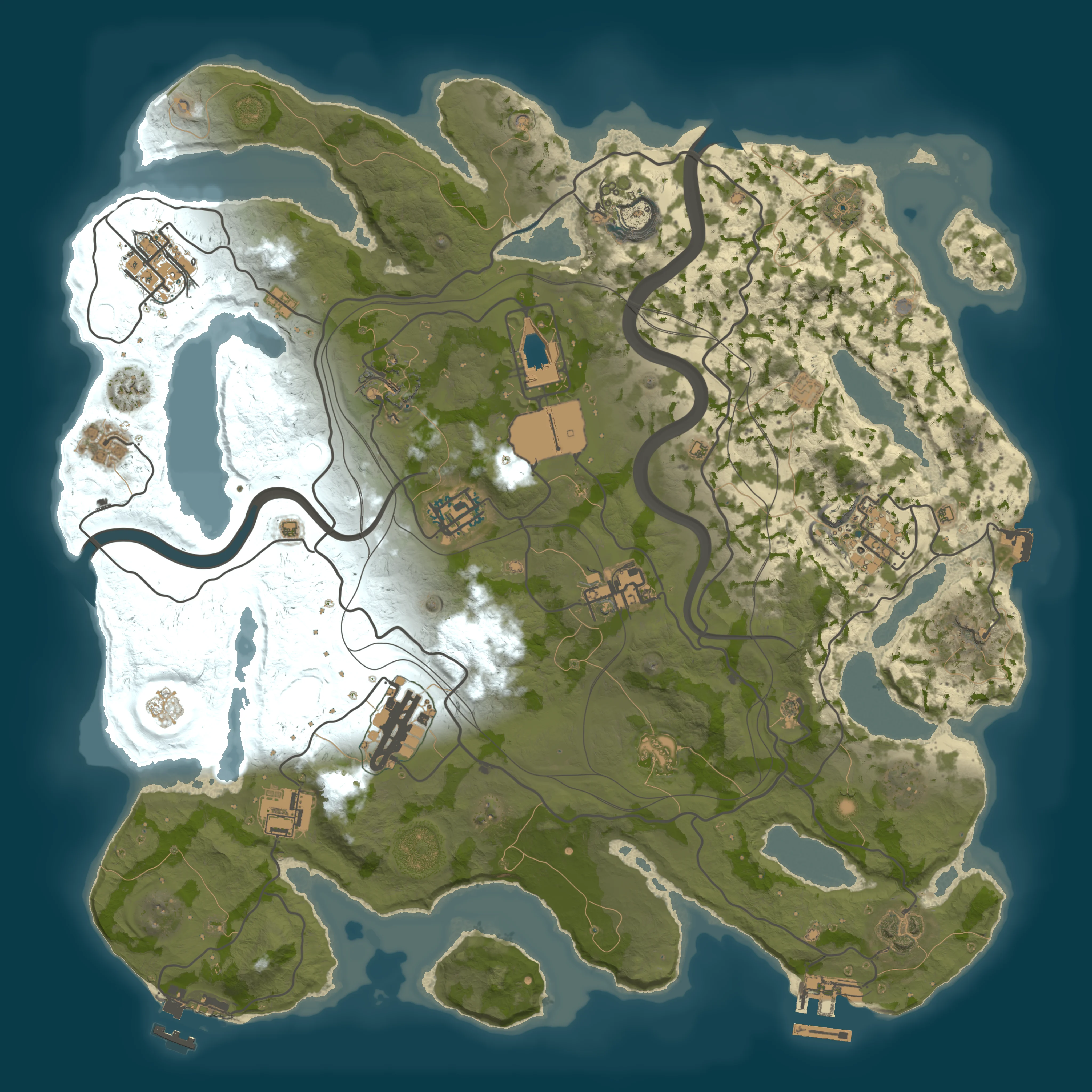 Rendered map for seed 1337