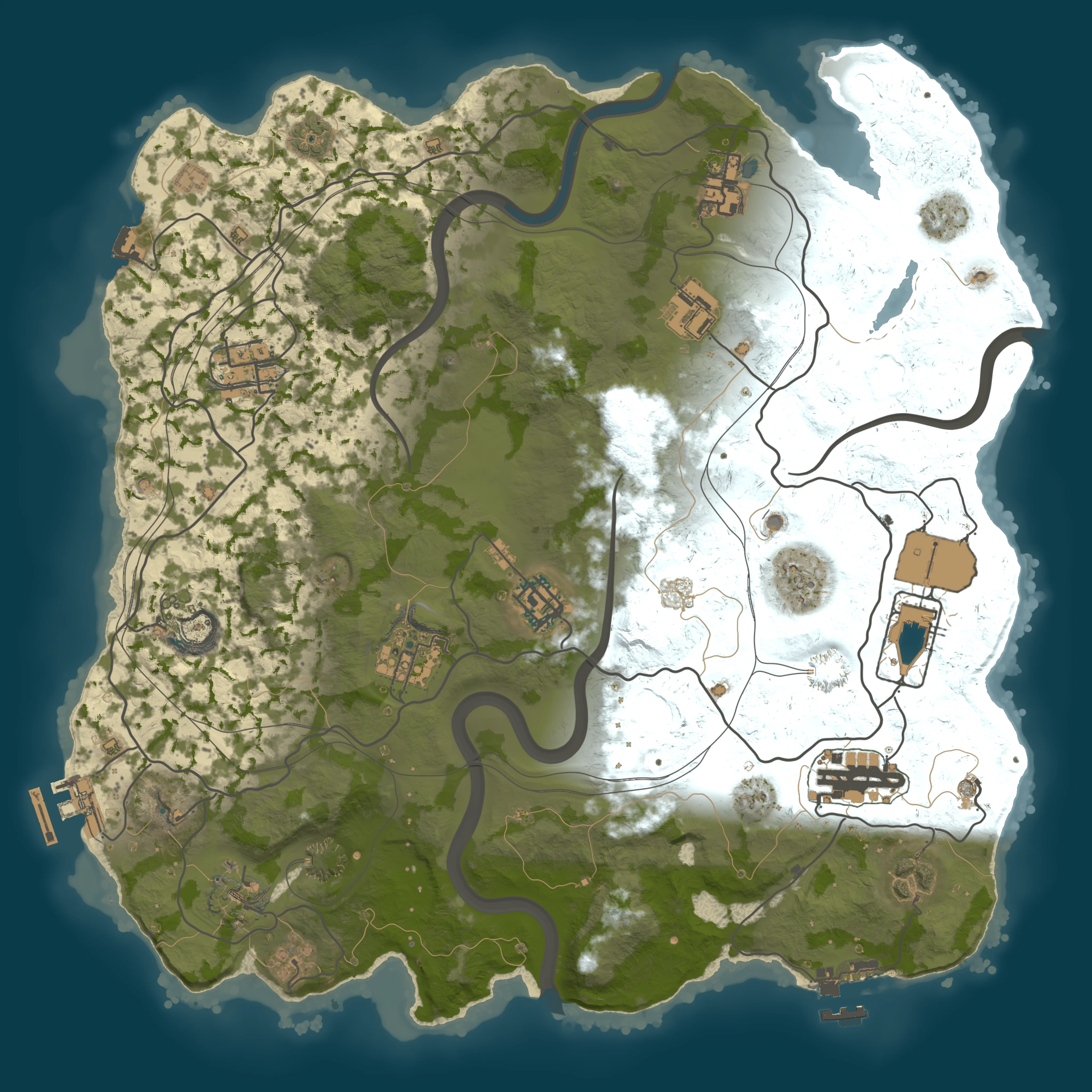 Rendered map for seed 1337