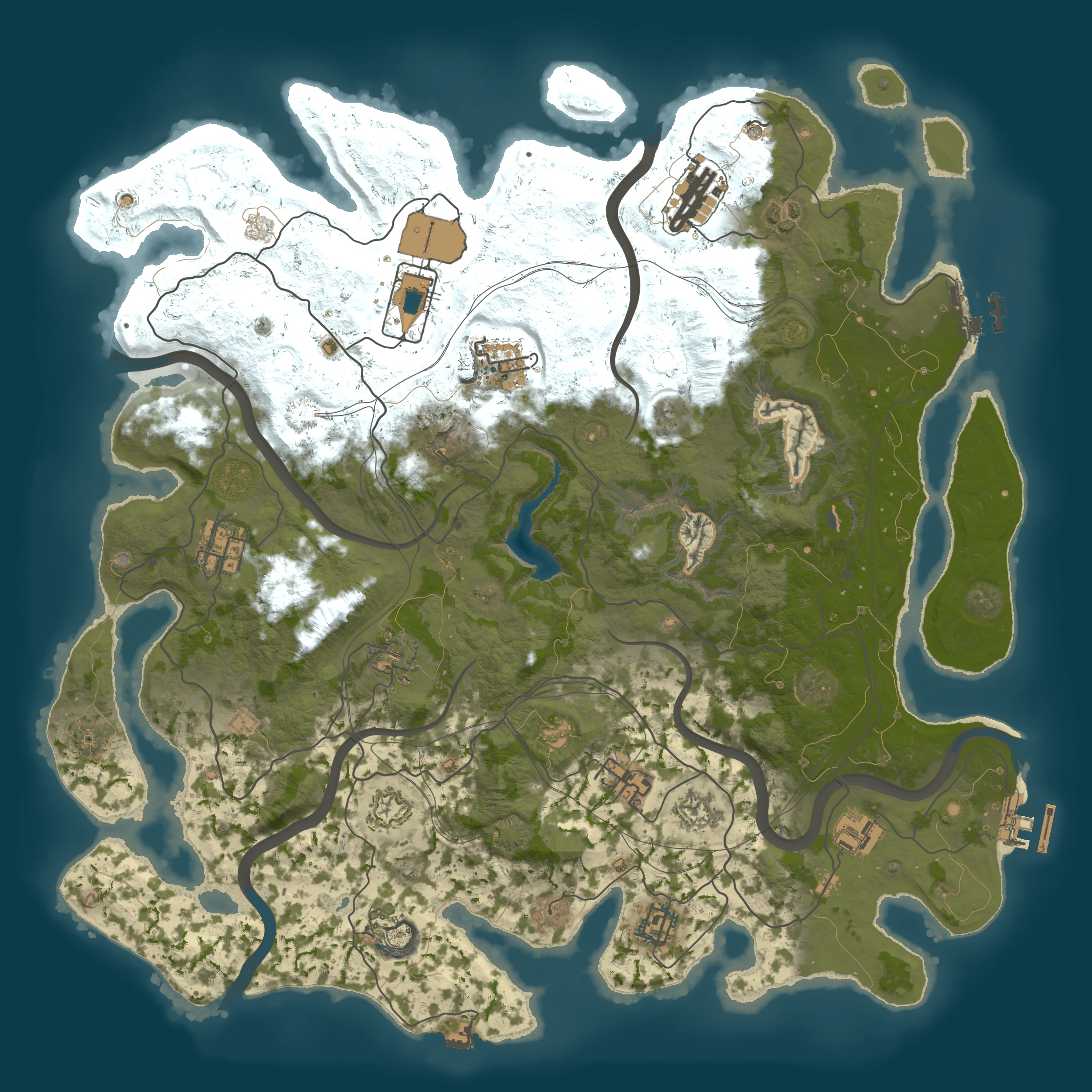Rendered map for seed 875579057