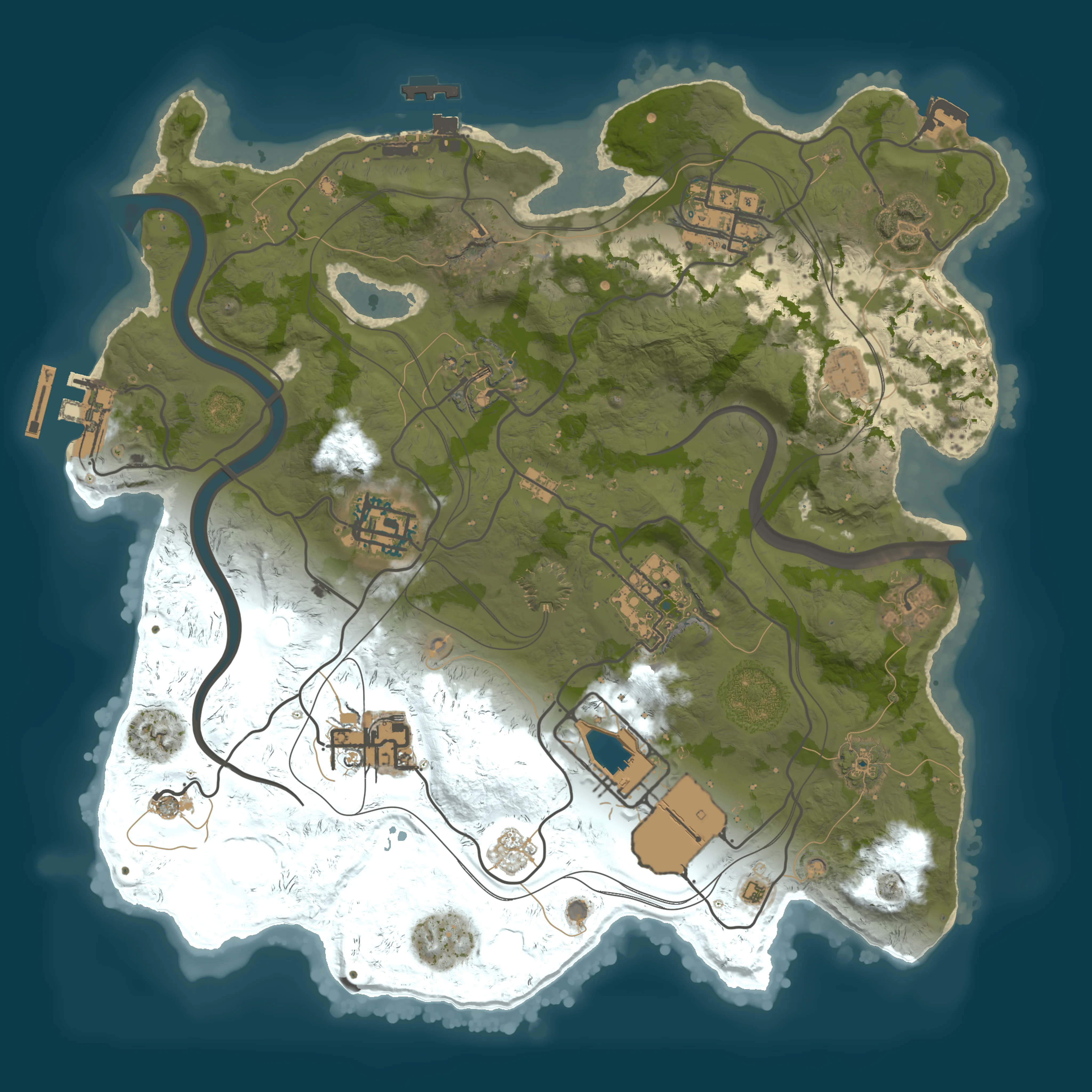 Rendered map for seed 1337
