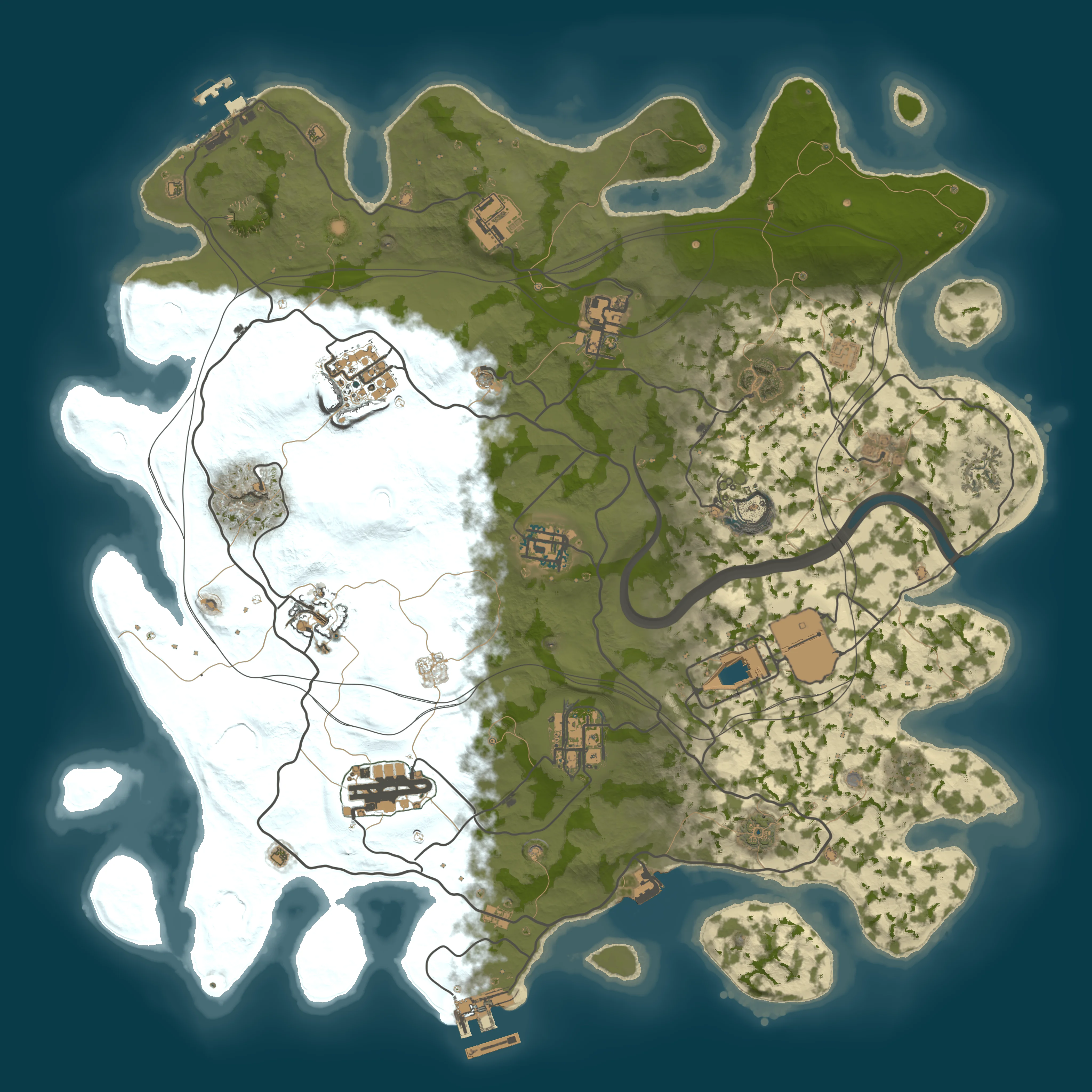 Rendered map for seed 881952369