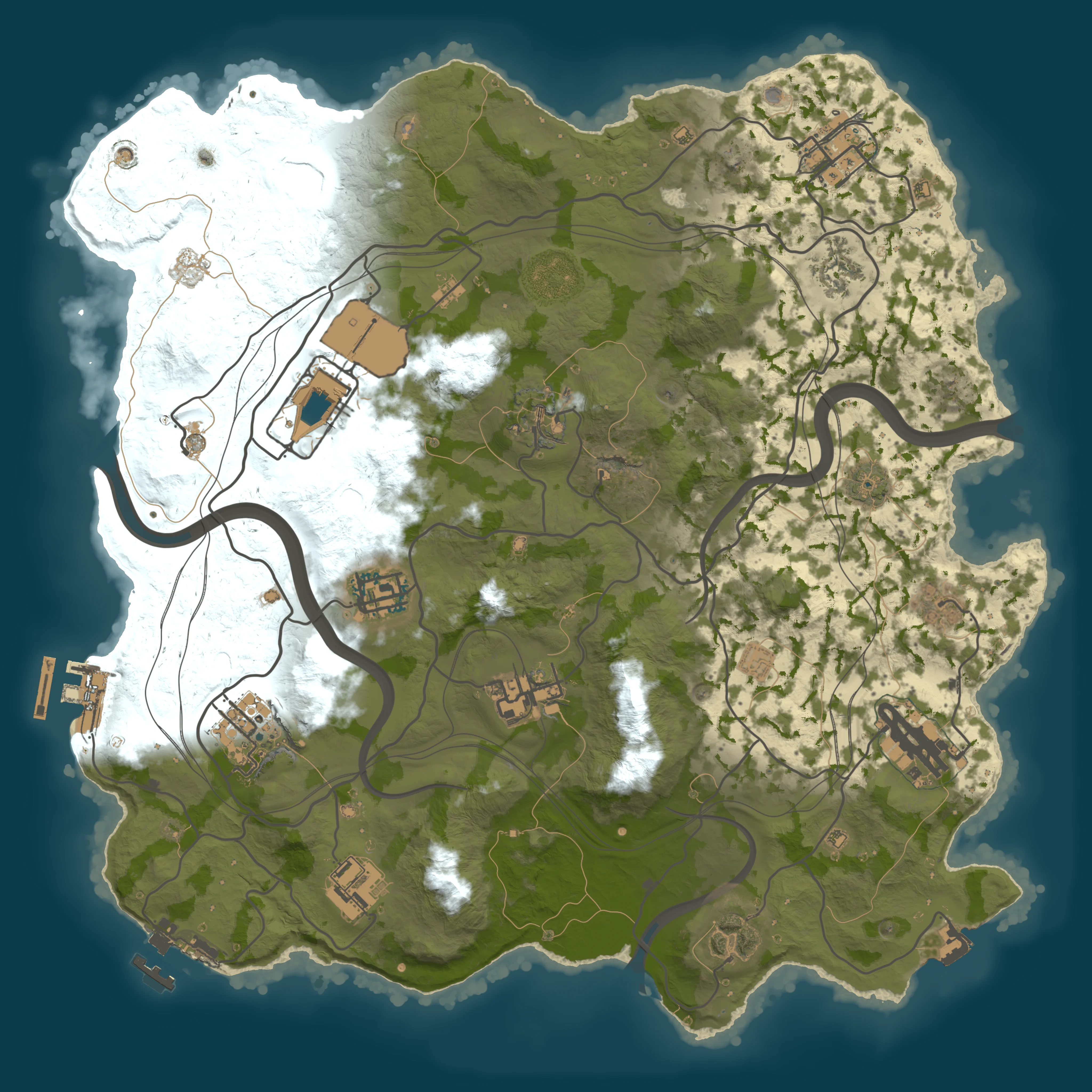 Rendered map for seed 1337
