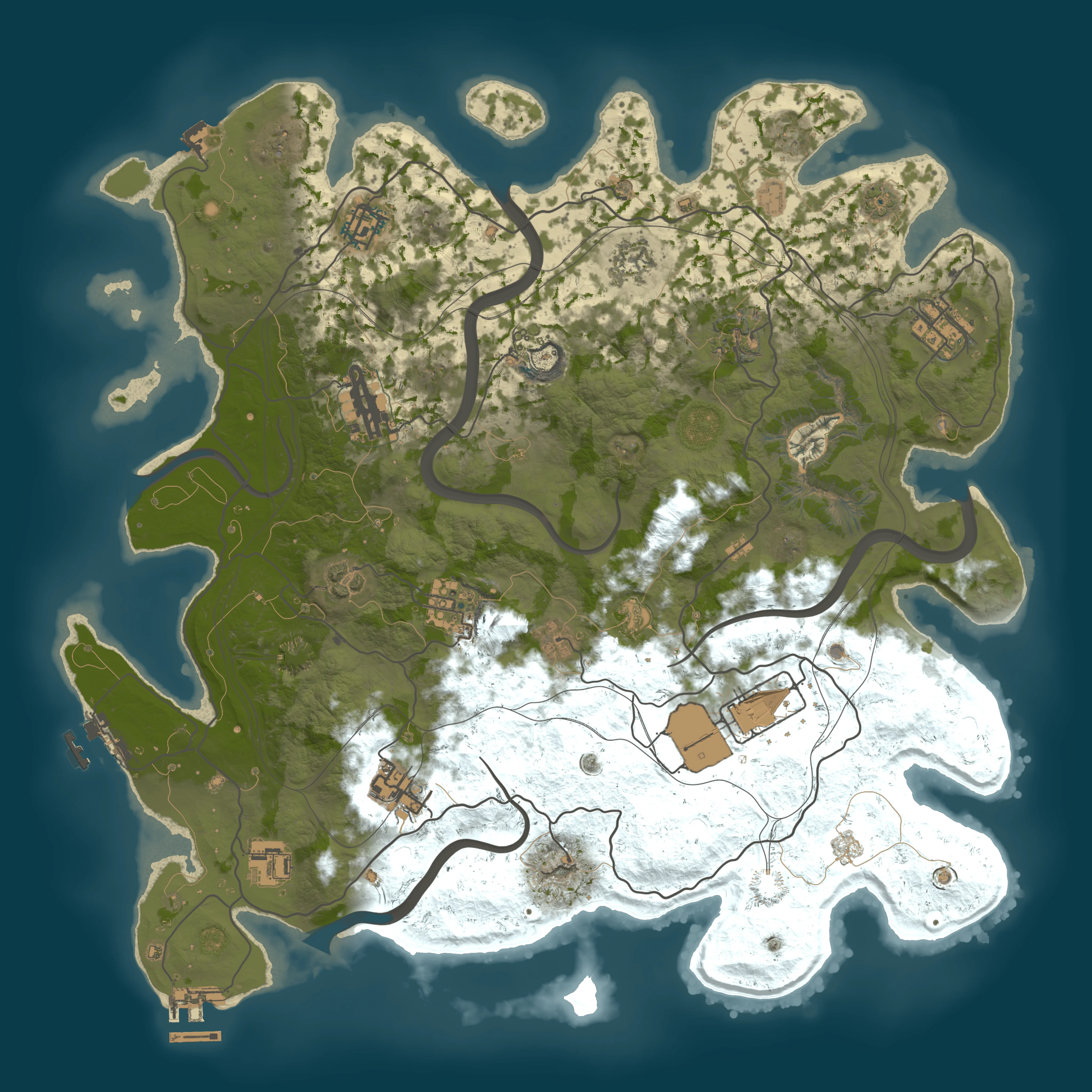 Rendered map for seed 1418468615