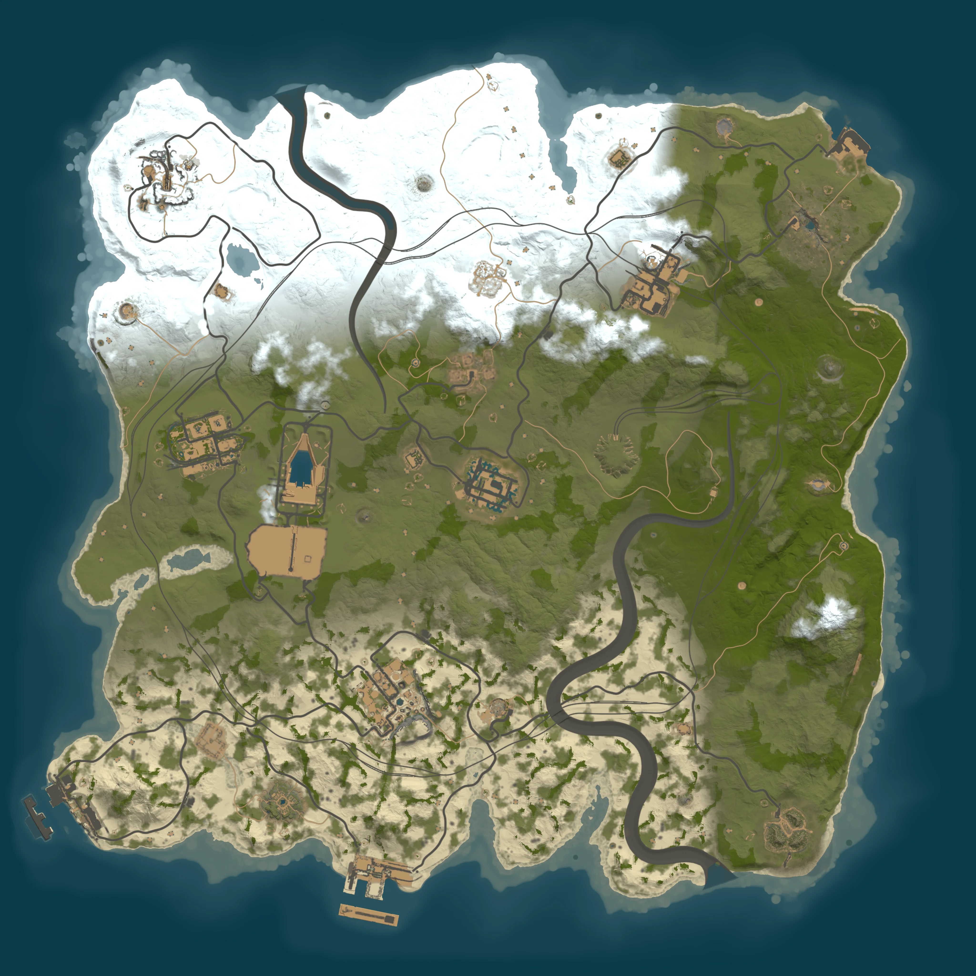 Rendered map for seed 1337