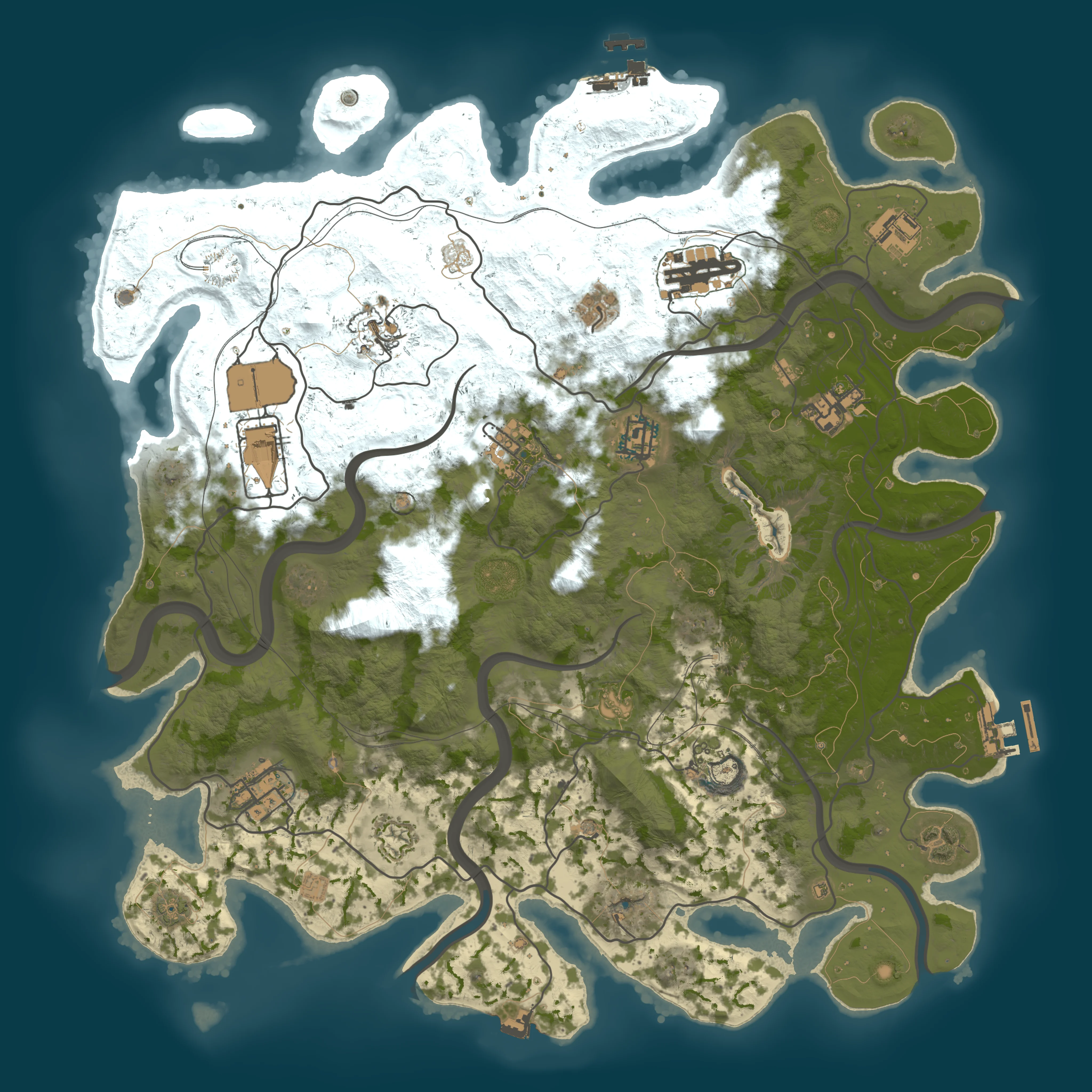 Rendered map for seed 682016