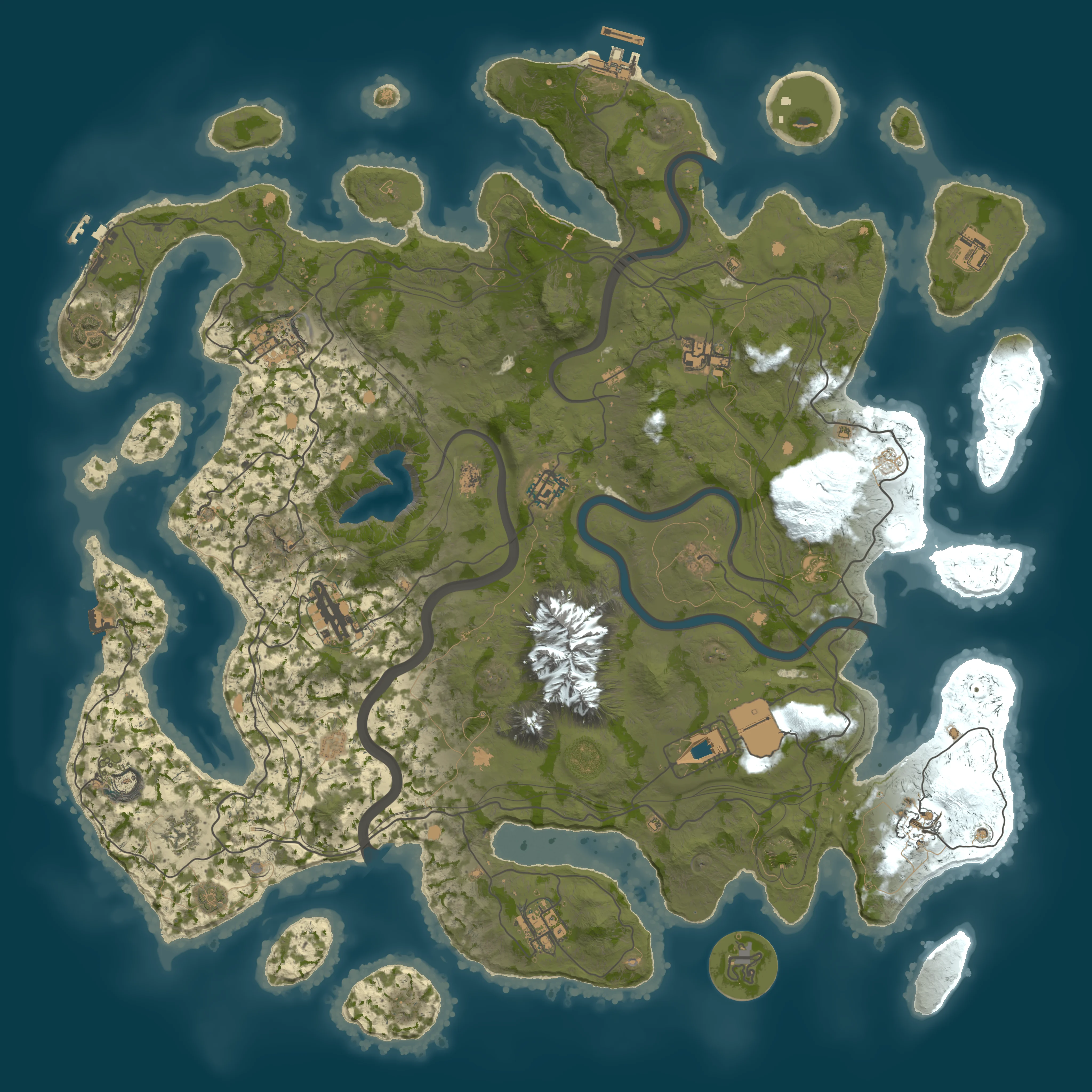 Rendered map for seed 851012351