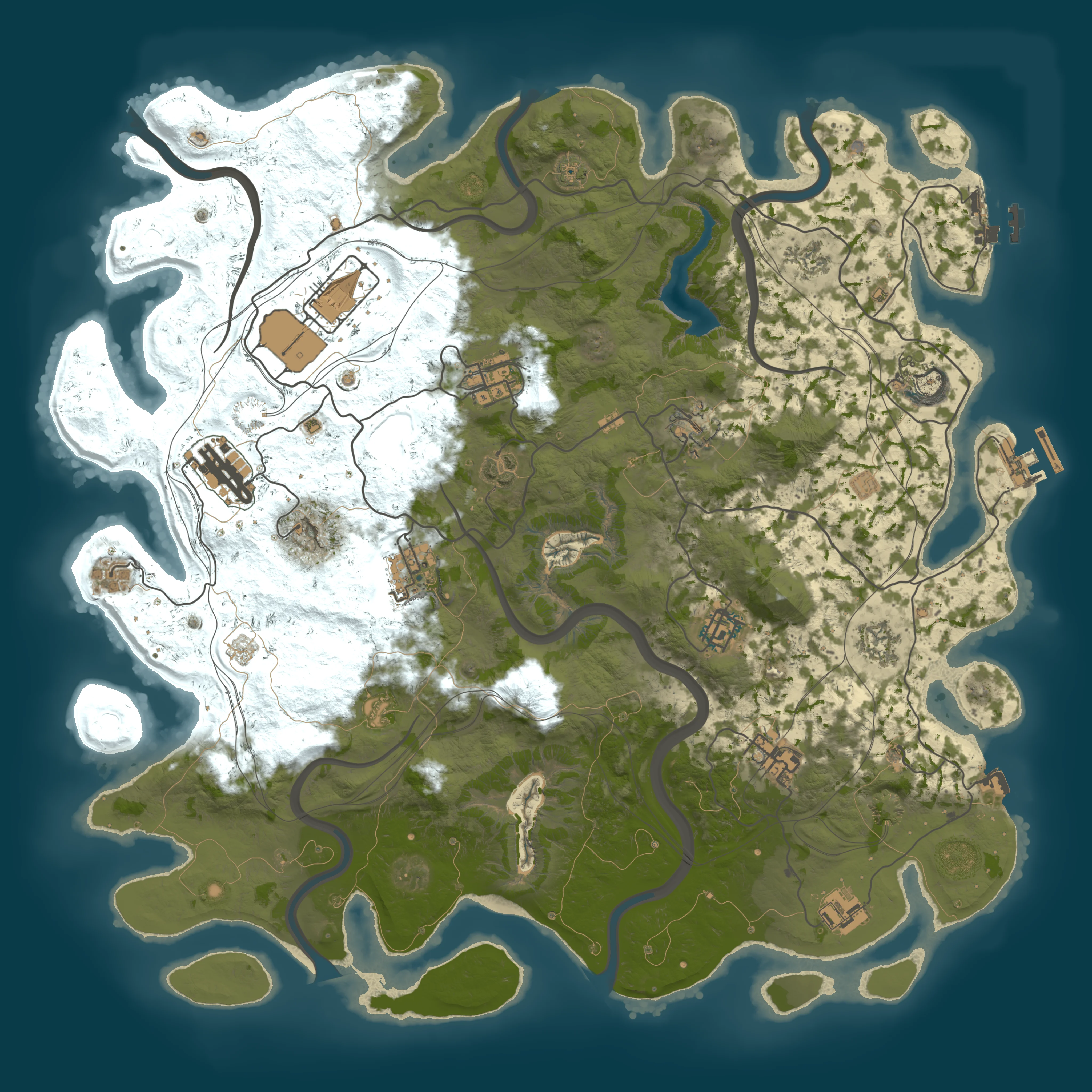 Rendered map for seed 378430328