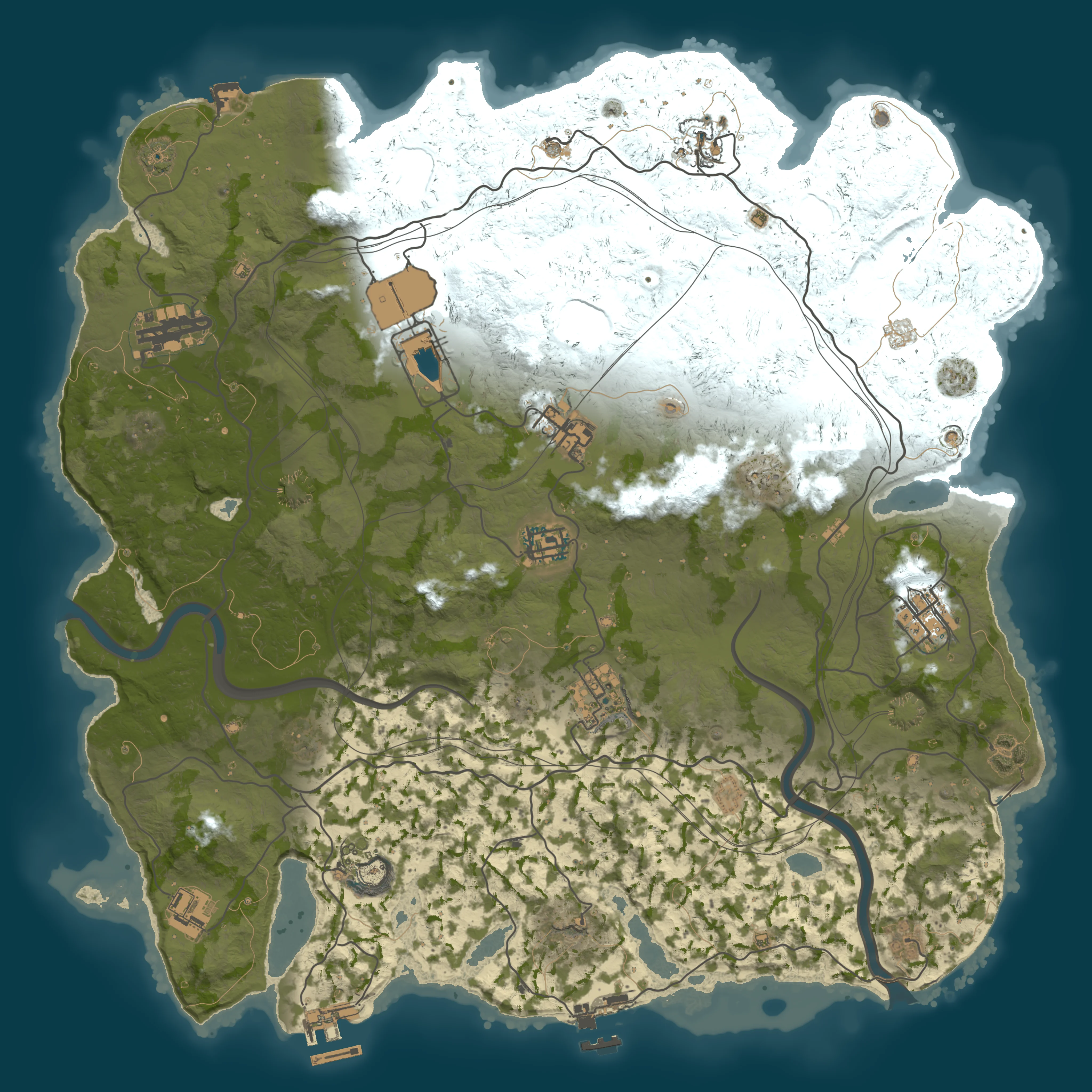 Rendered map for seed 1845084094