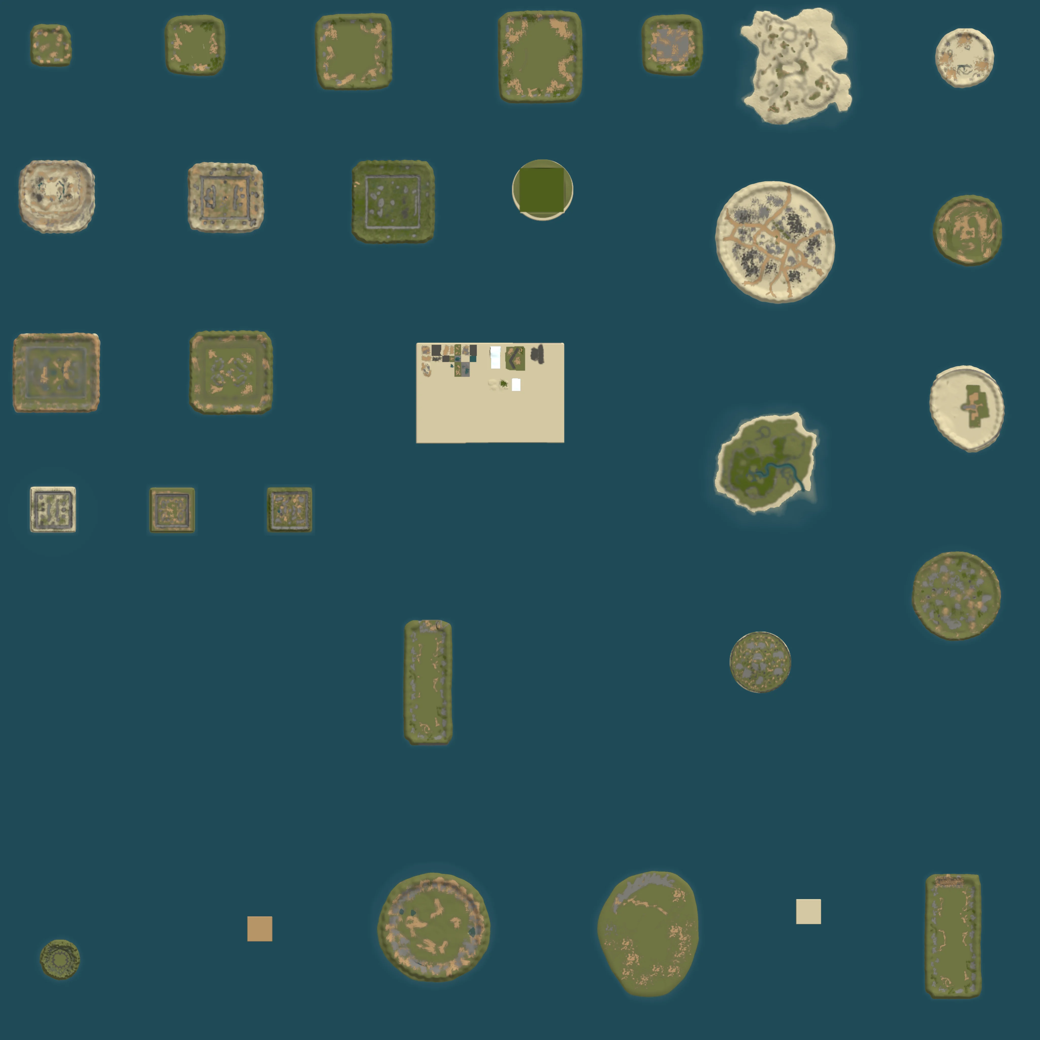 Rendered map for seed 1337