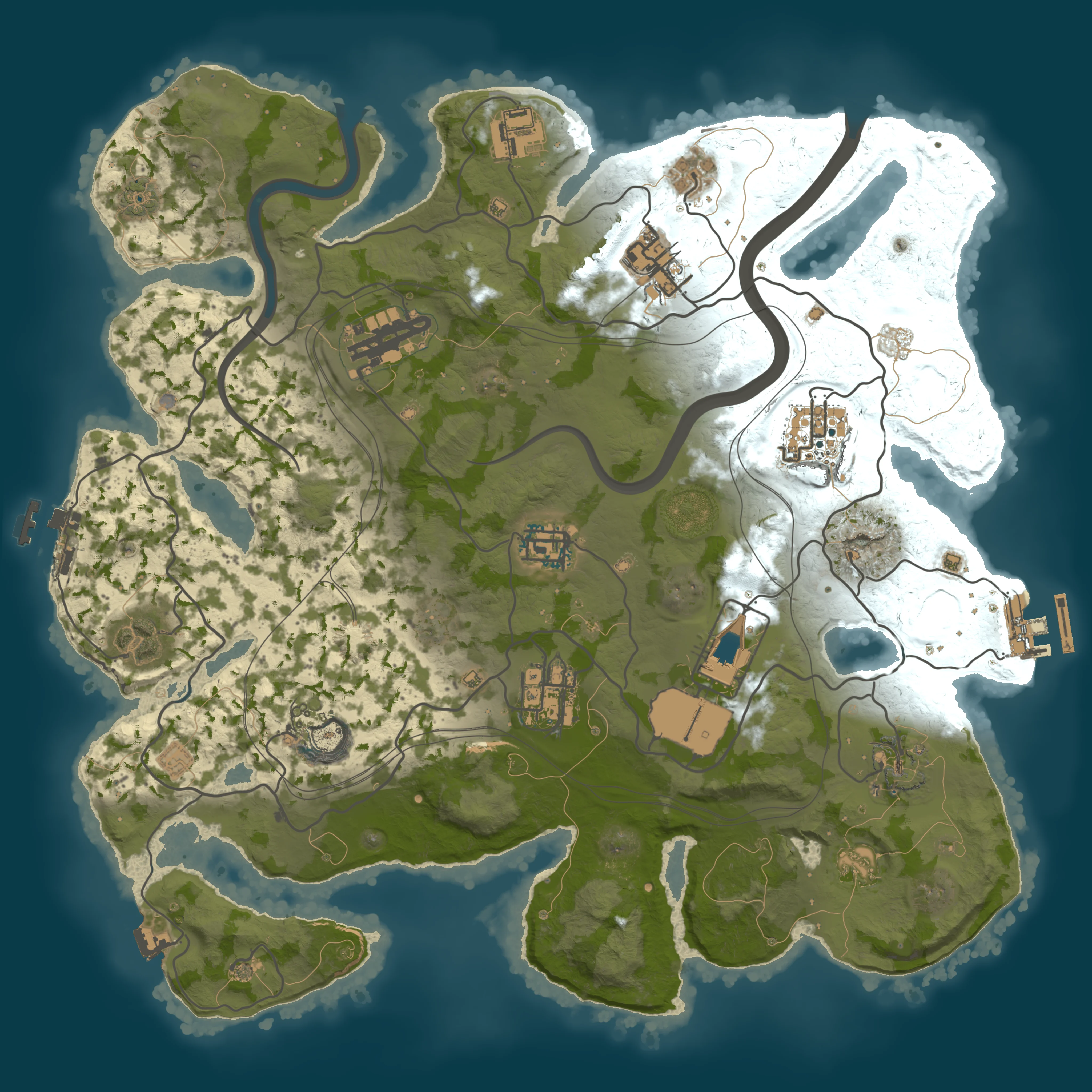 Rendered map for seed 1337