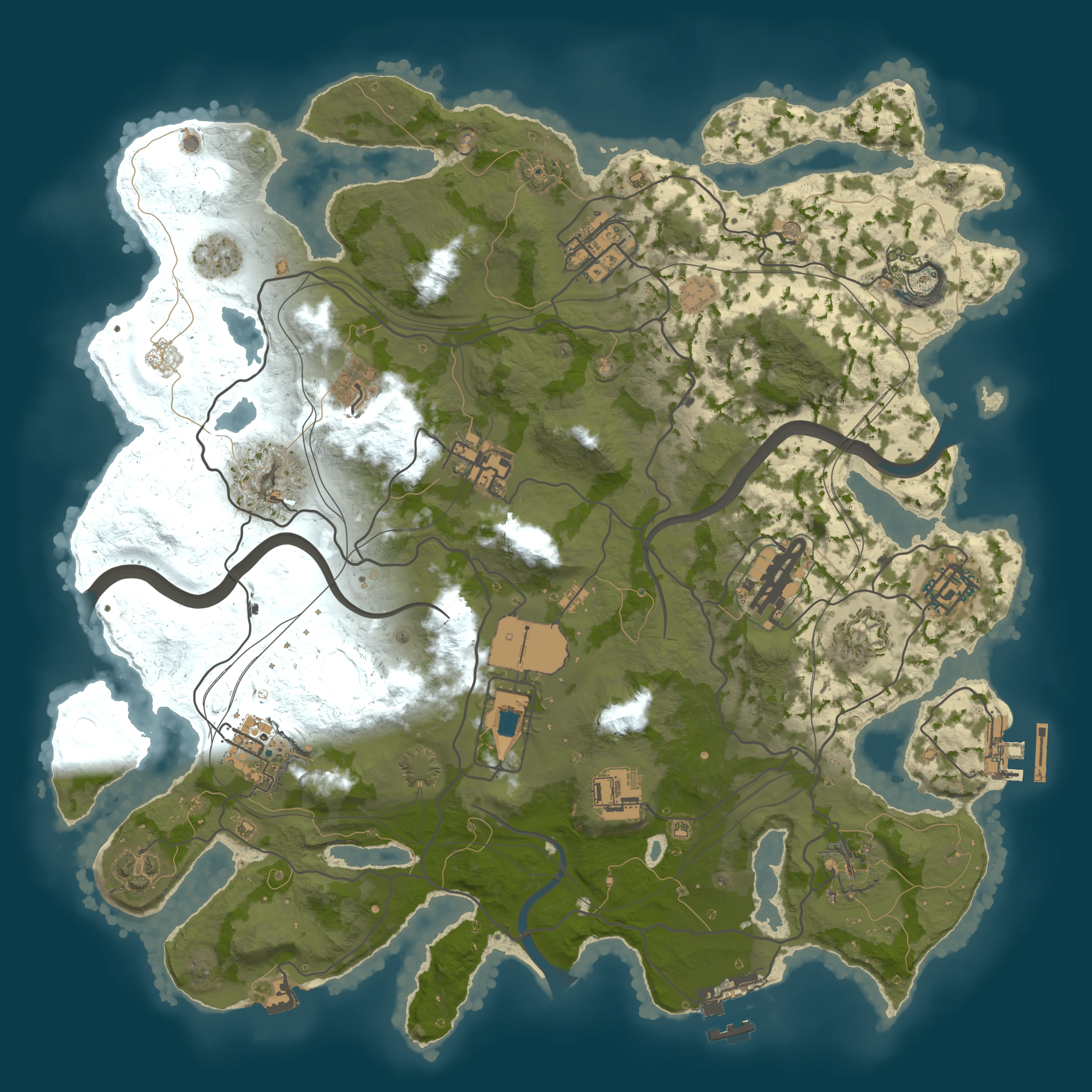 Rendered map for seed 1337
