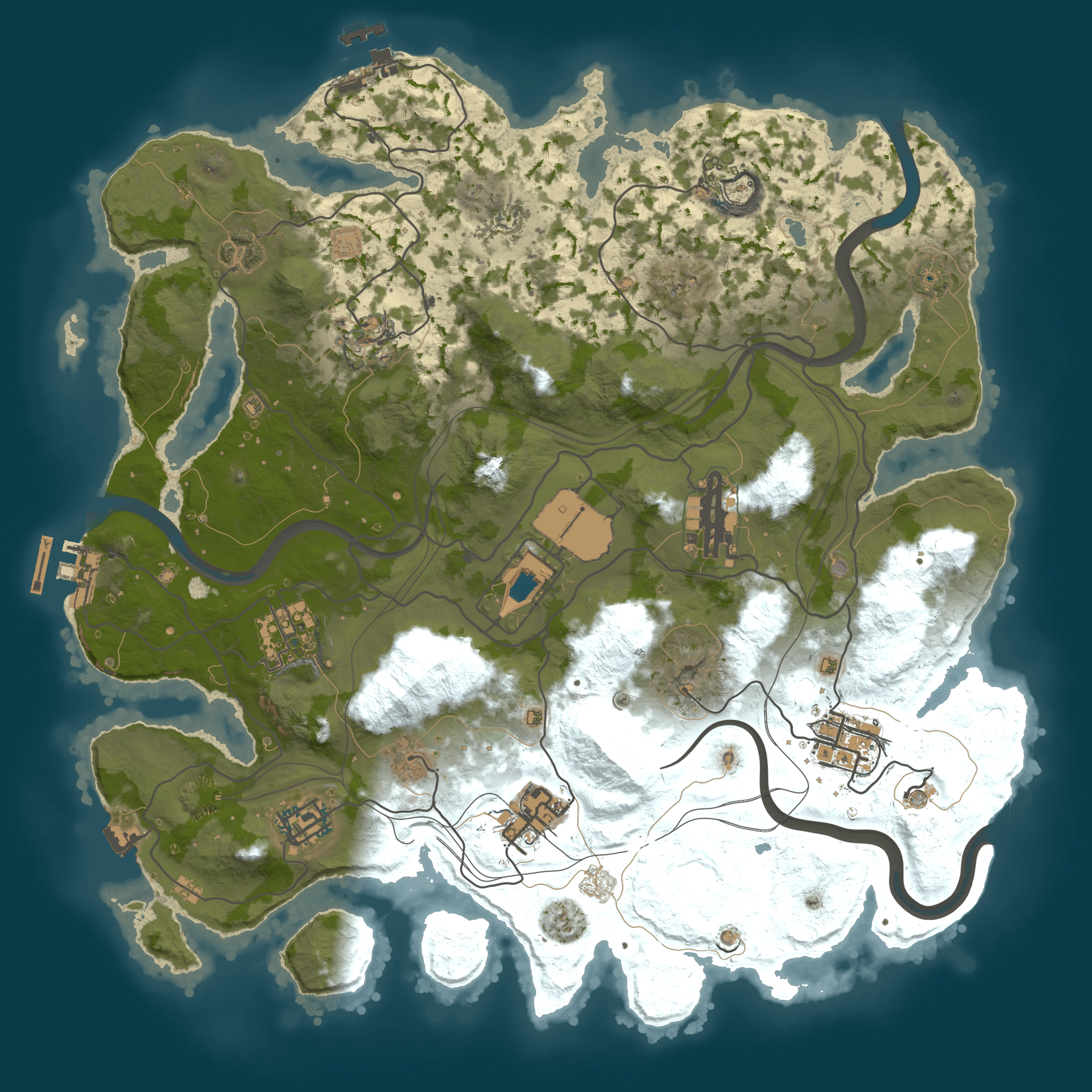 Rendered map for seed 1337