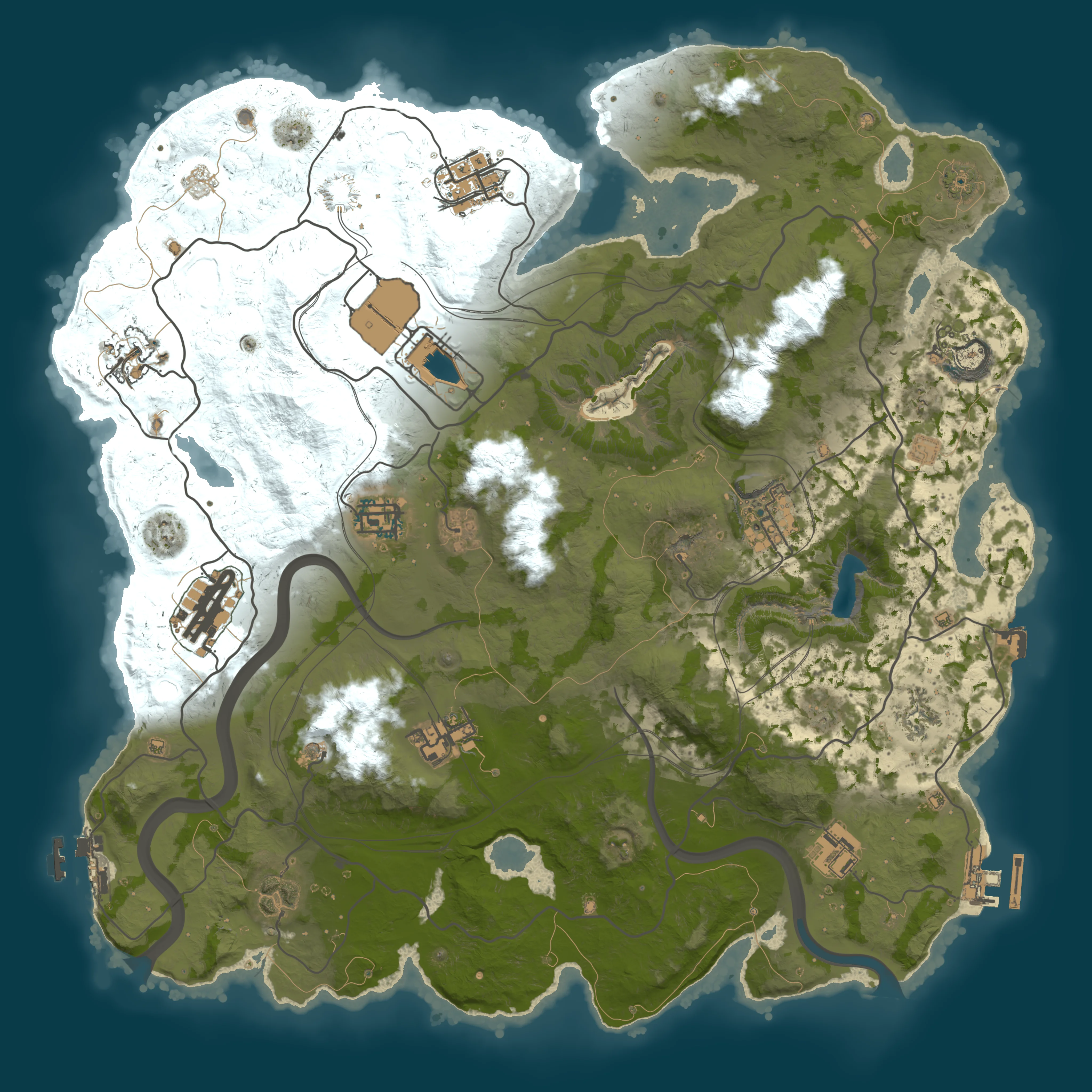 Rendered map for seed 337978420