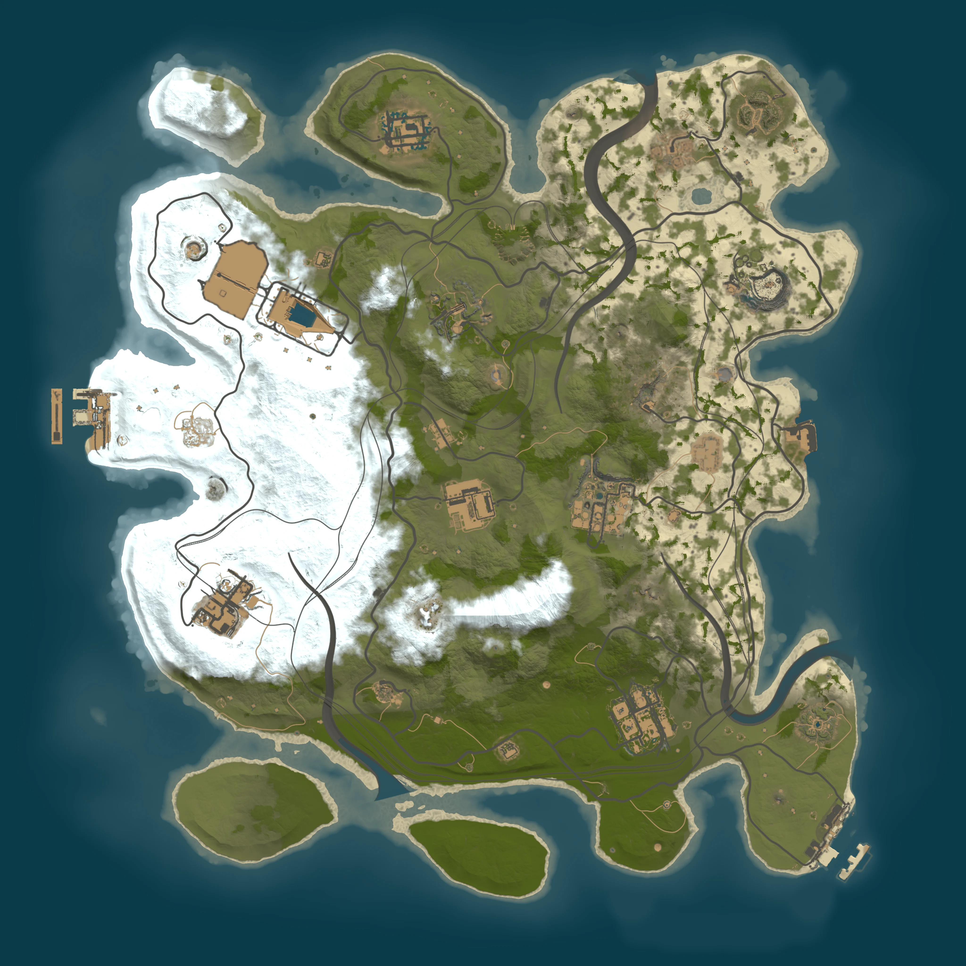 Rendered map for seed 1337