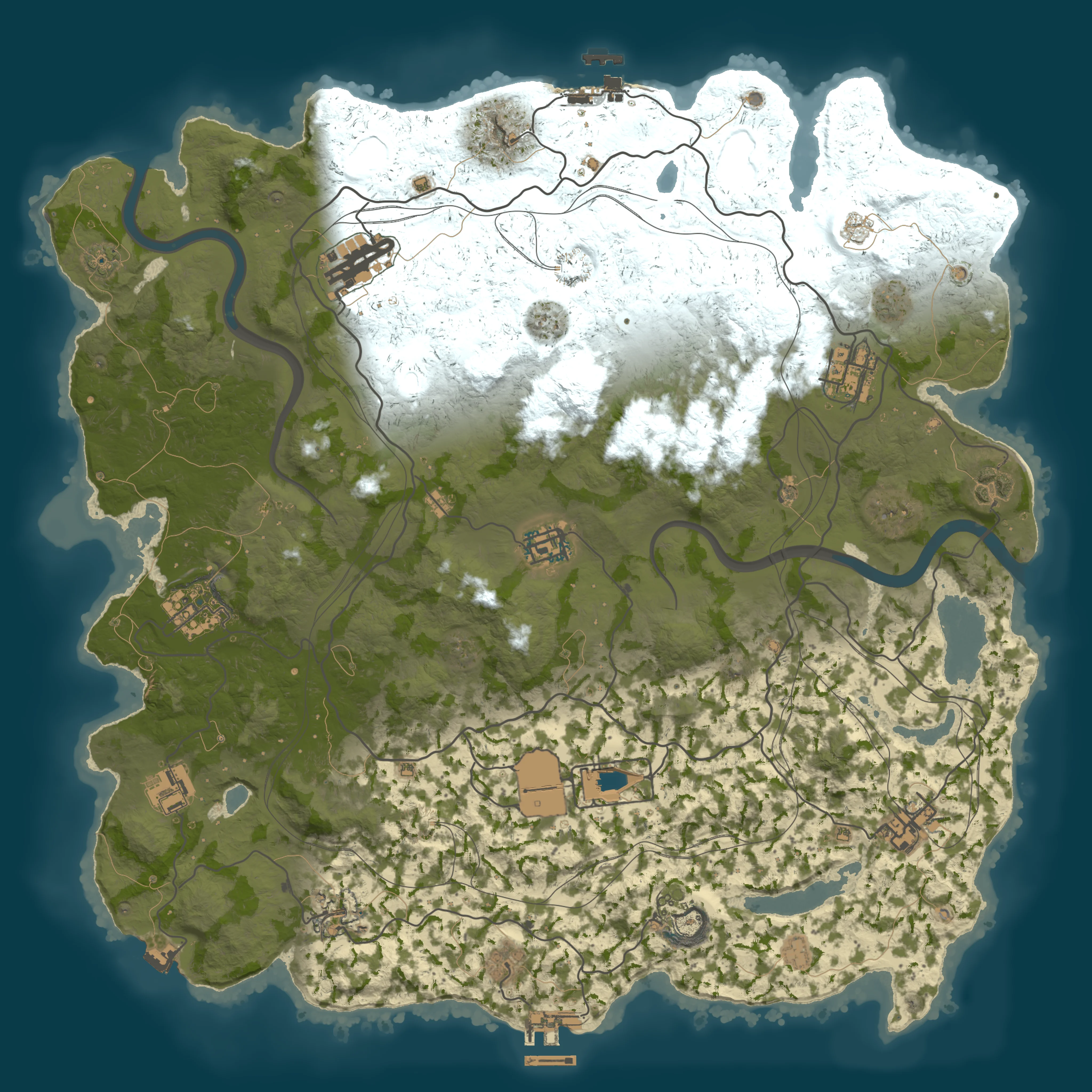 Rendered map for seed 715354905
