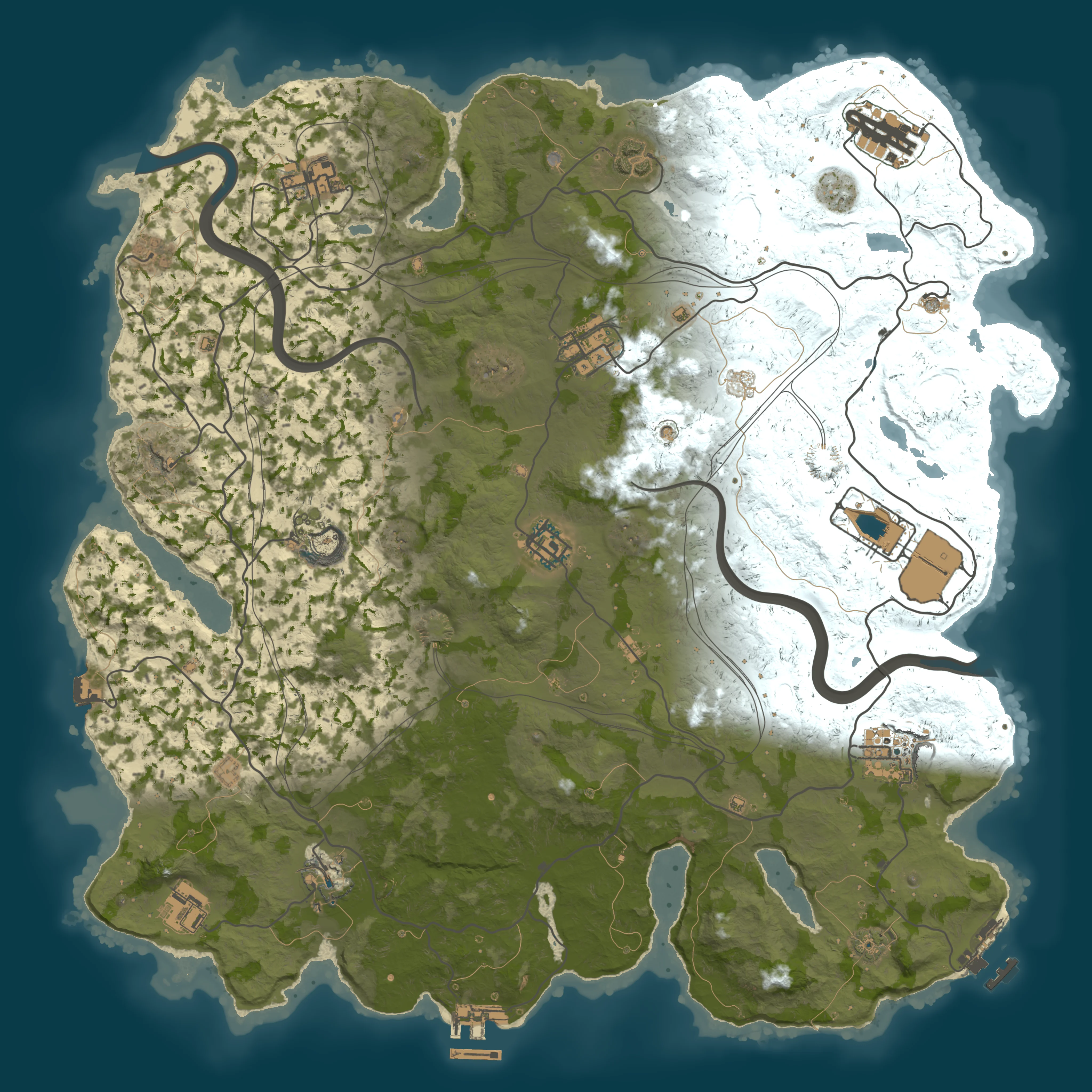 Rendered map for seed 214127866
