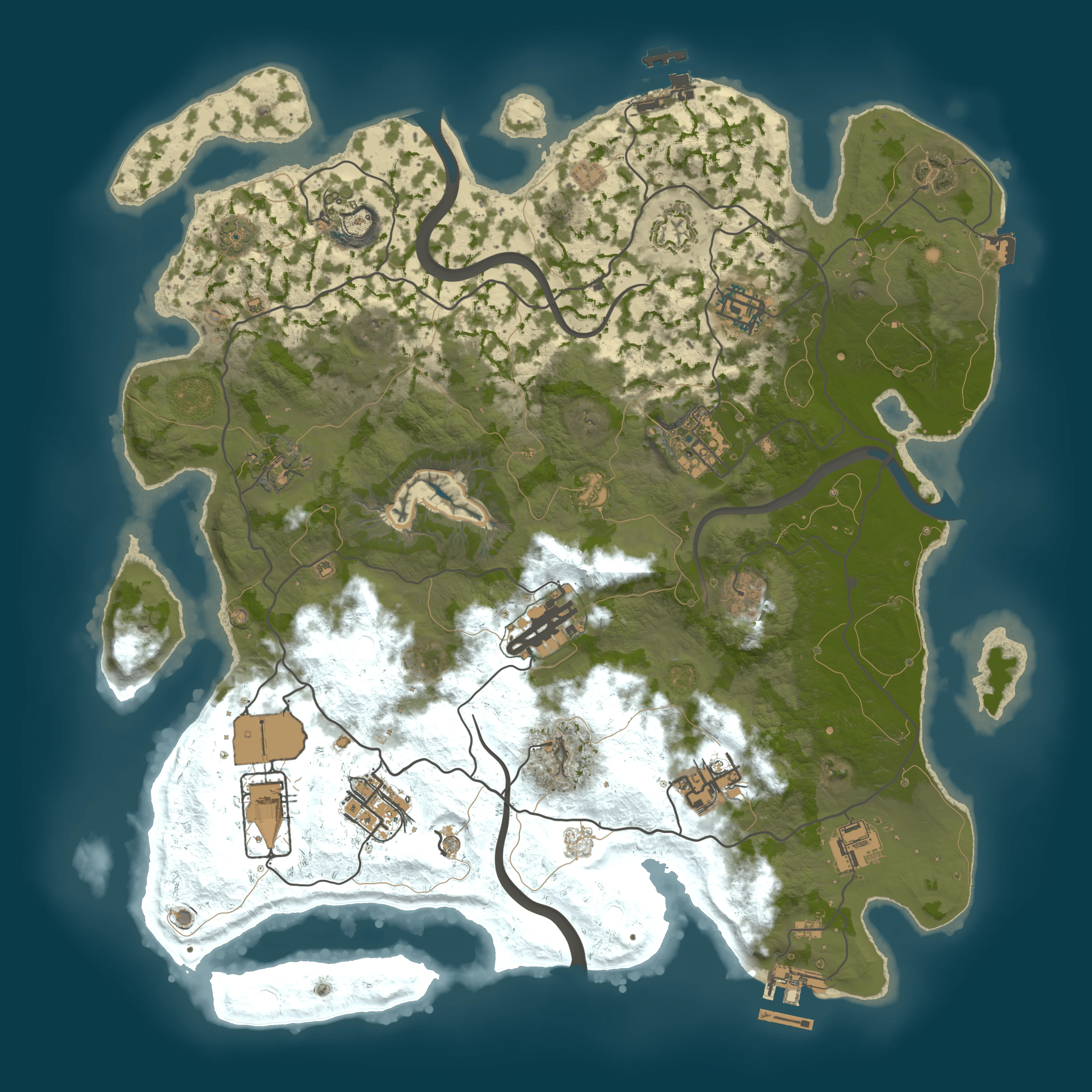 Rendered map for seed 787207507