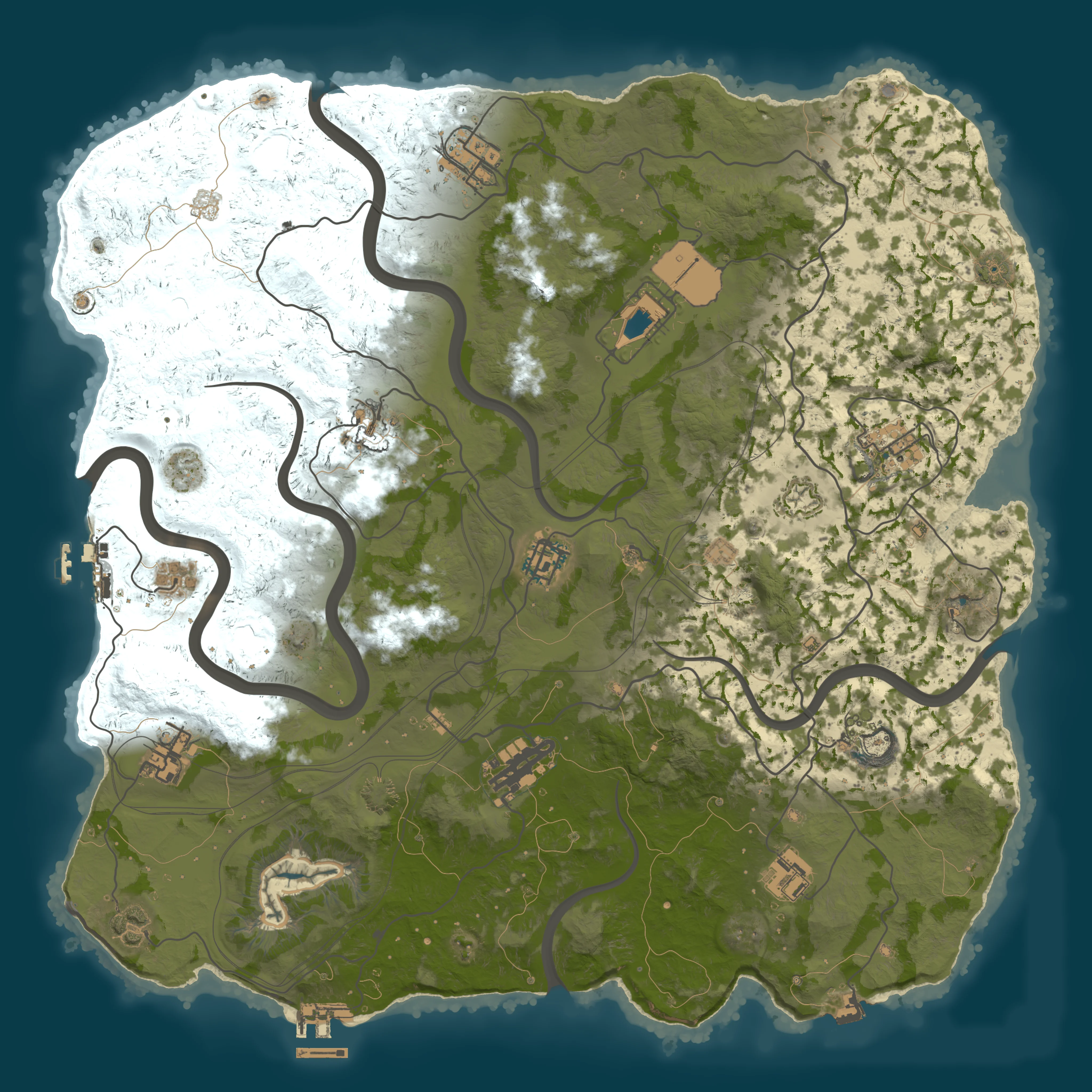 Rendered map for seed 37631