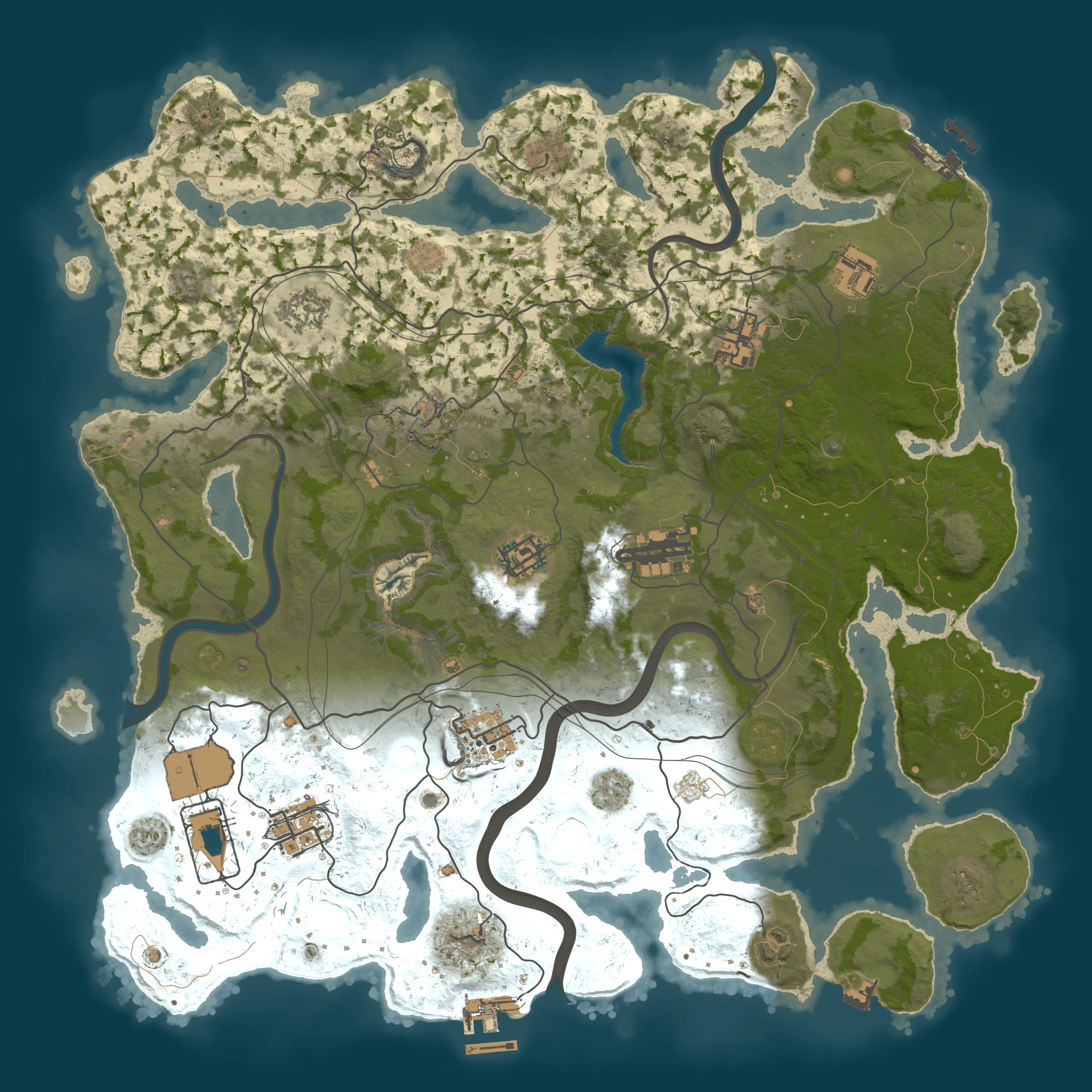 Rendered map for seed 1337