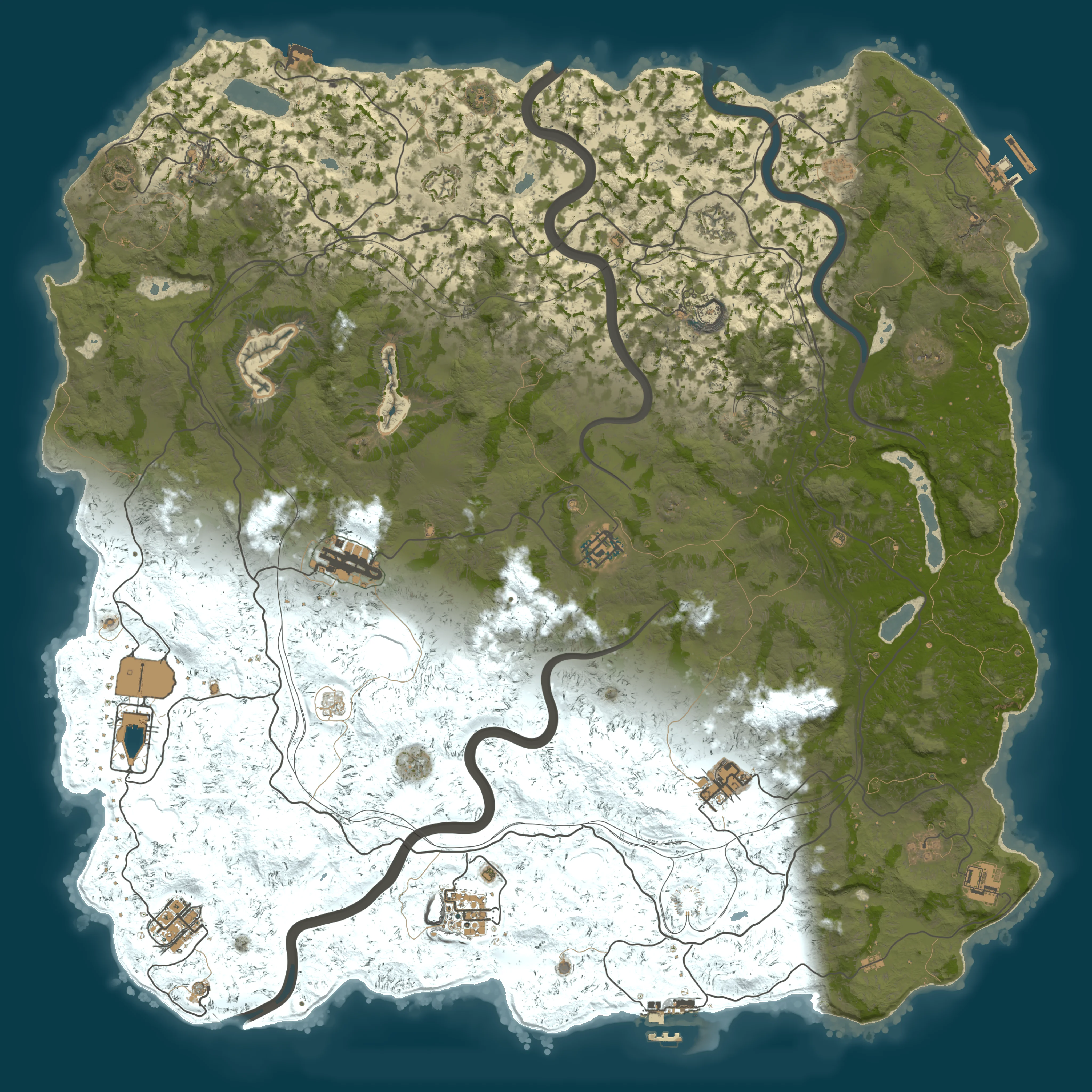 Rendered map for seed 1337