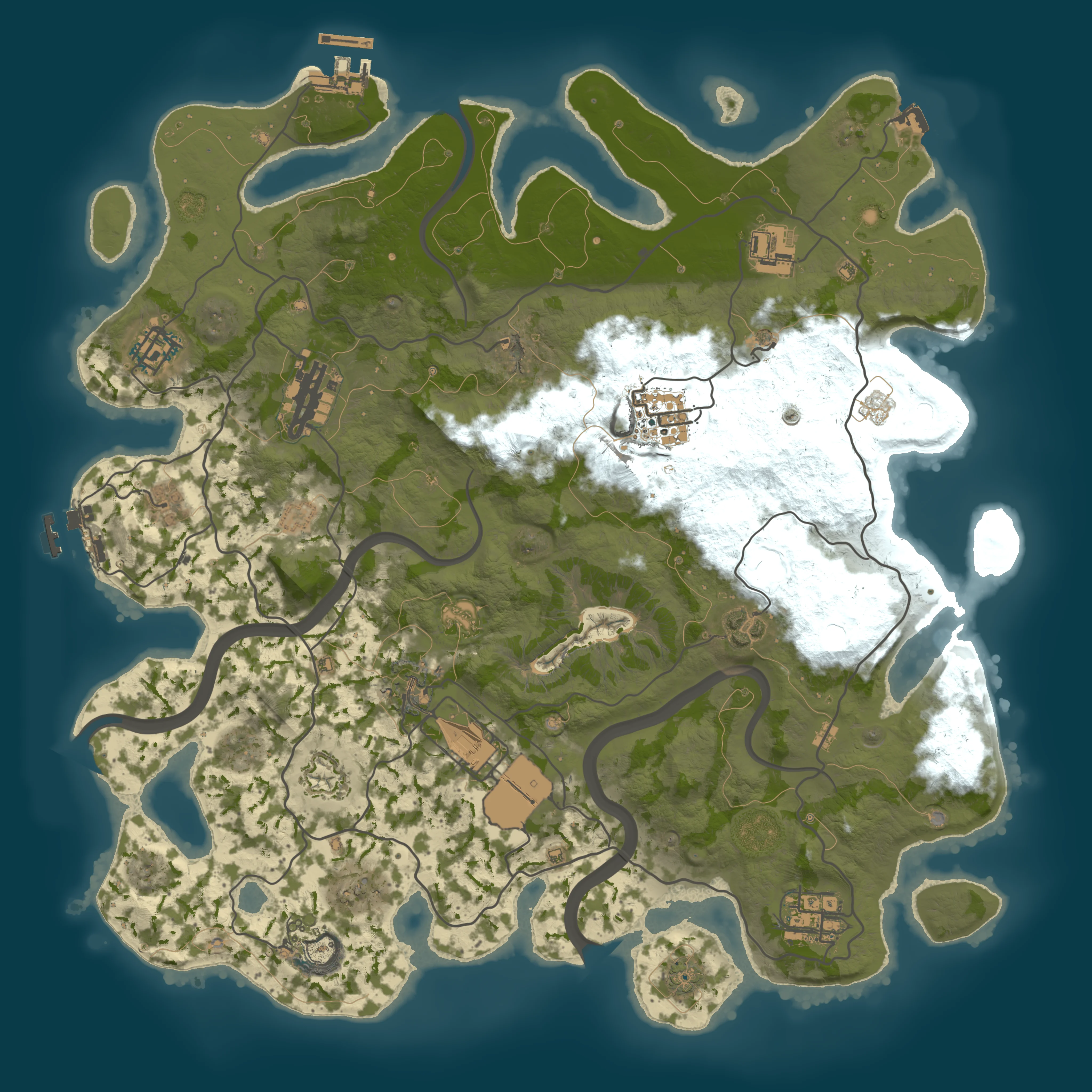 Rendered map for seed 262346401