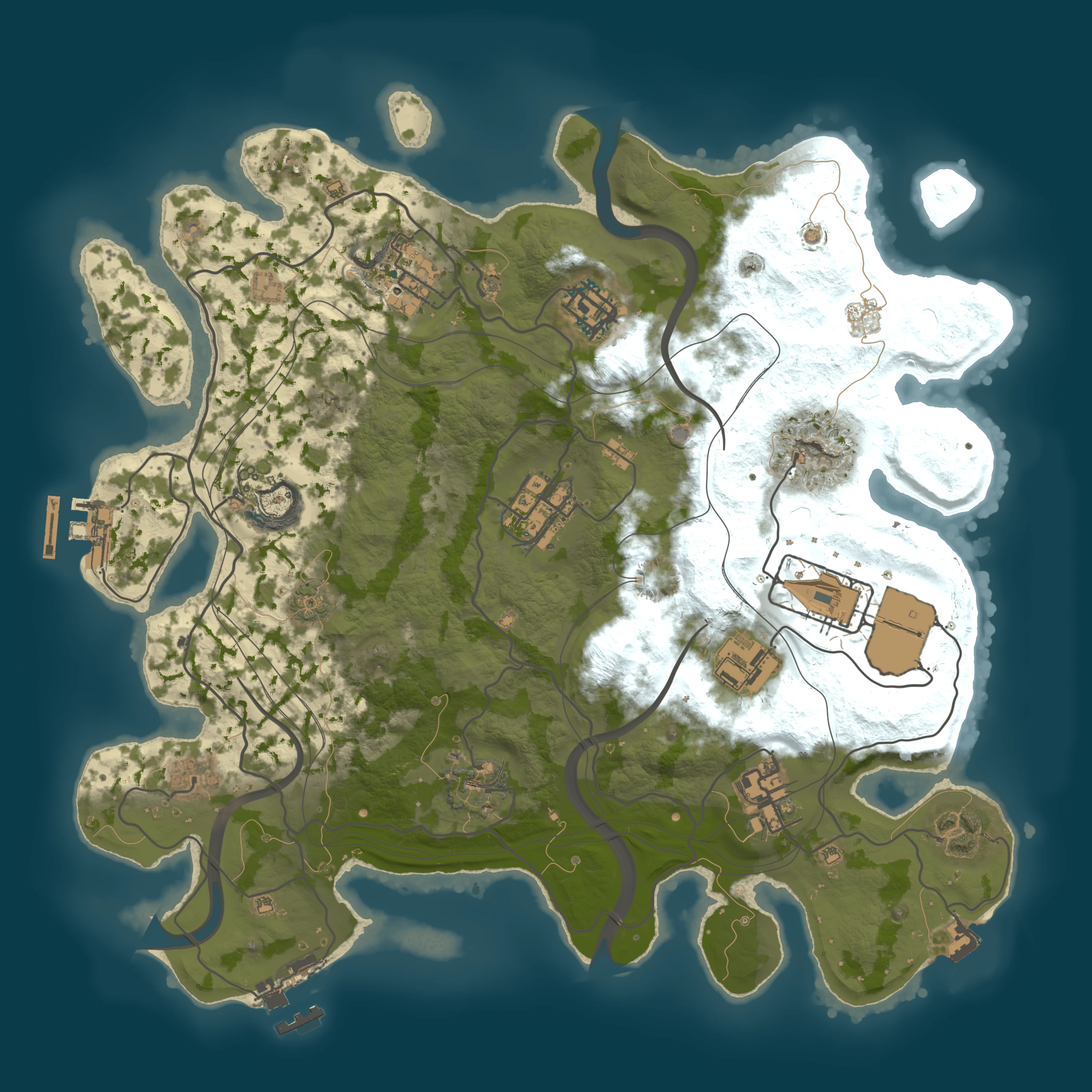Rendered map for seed 1337