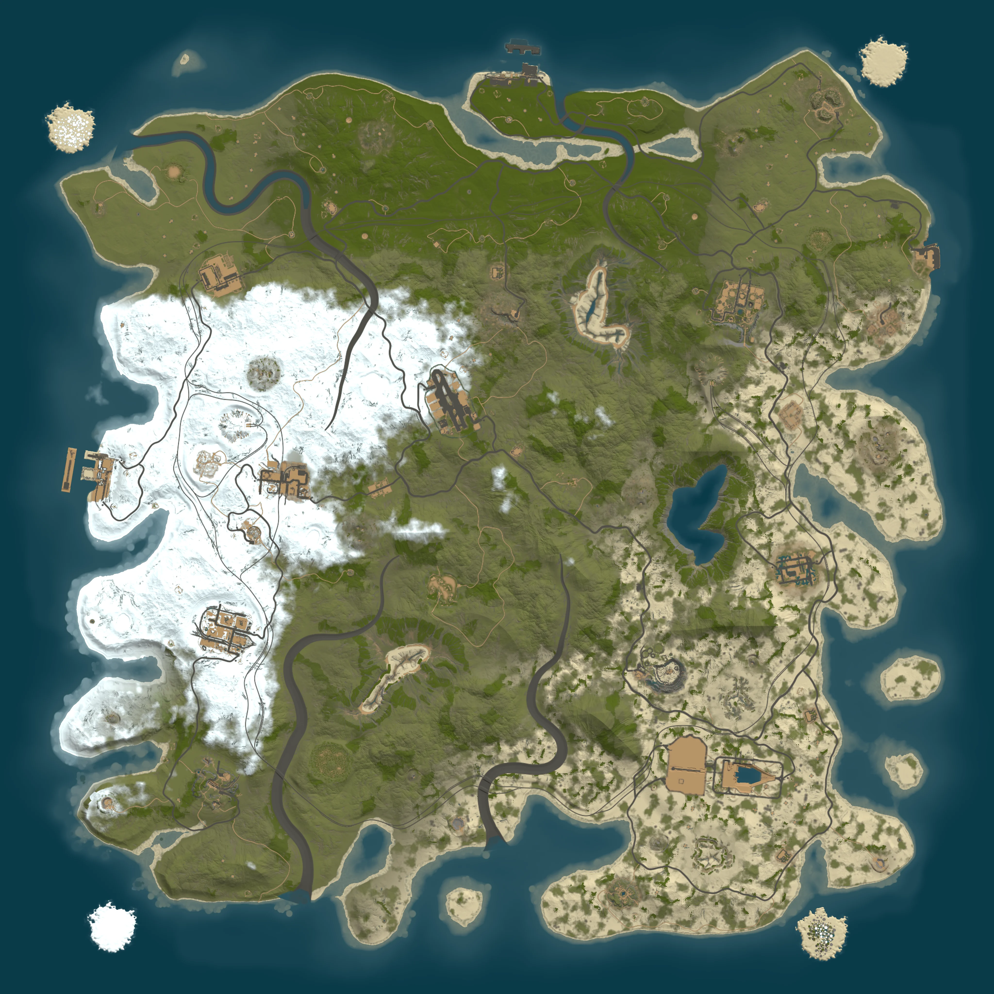 Rendered map for seed 1337