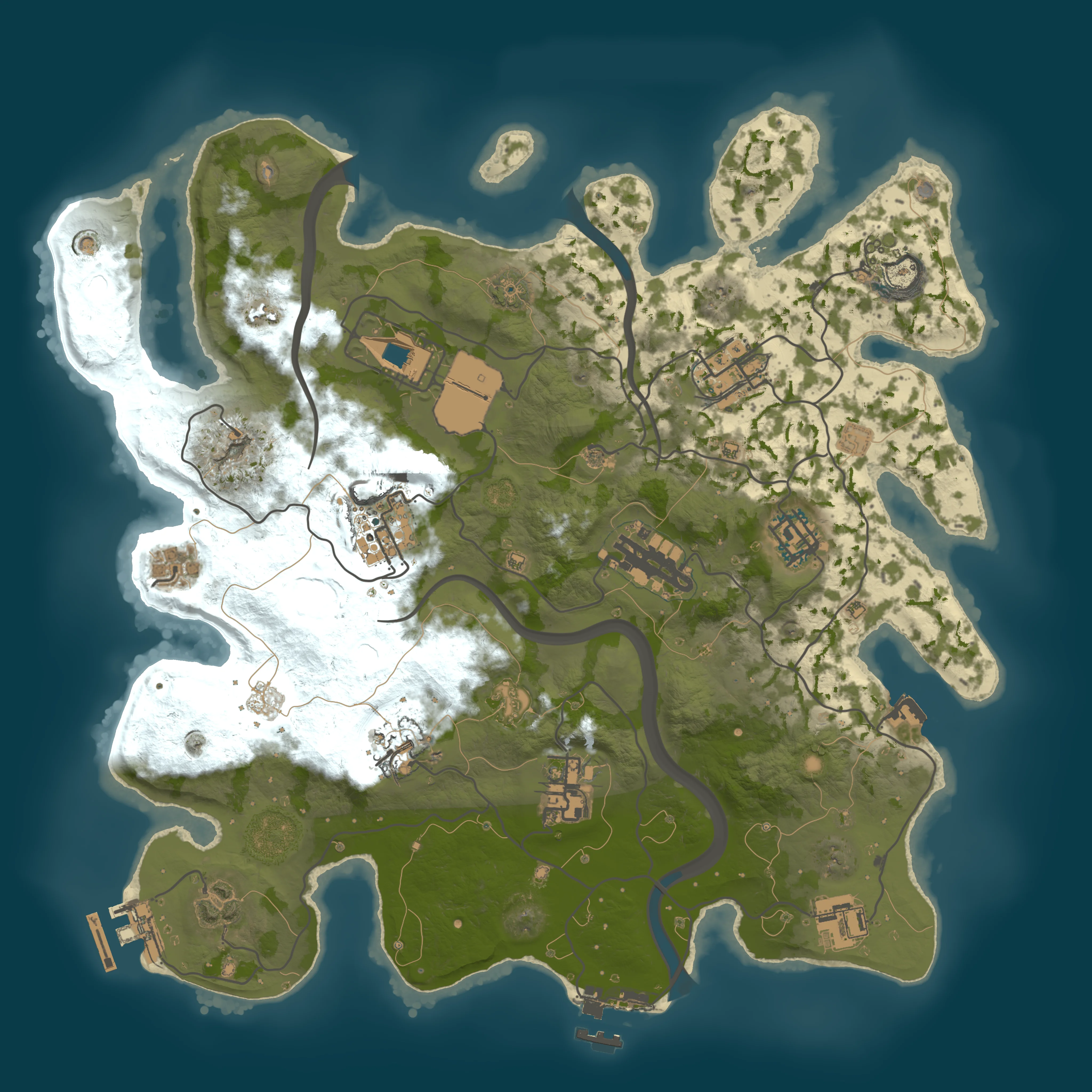 Rendered map for seed 443546