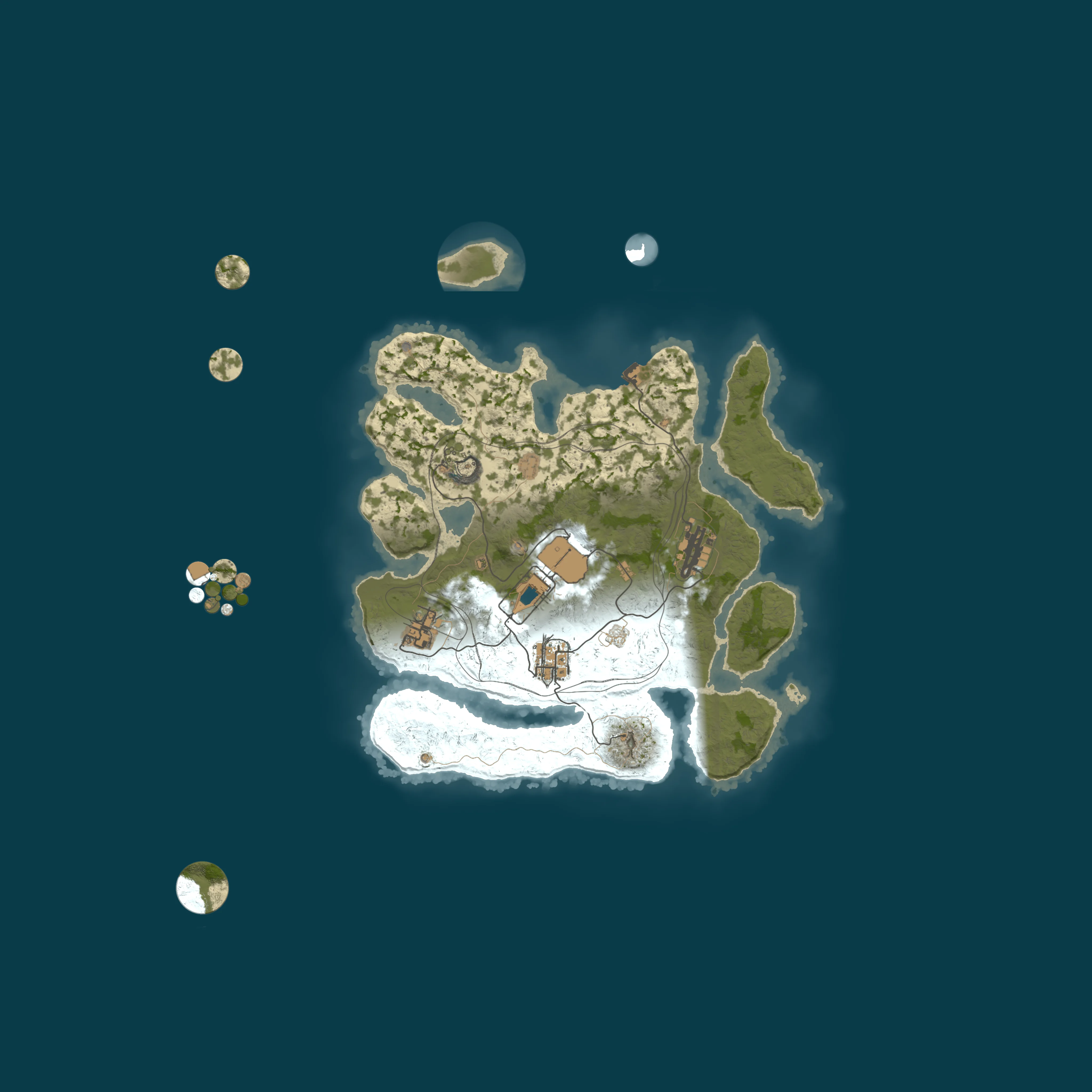 Rendered map for seed 1337