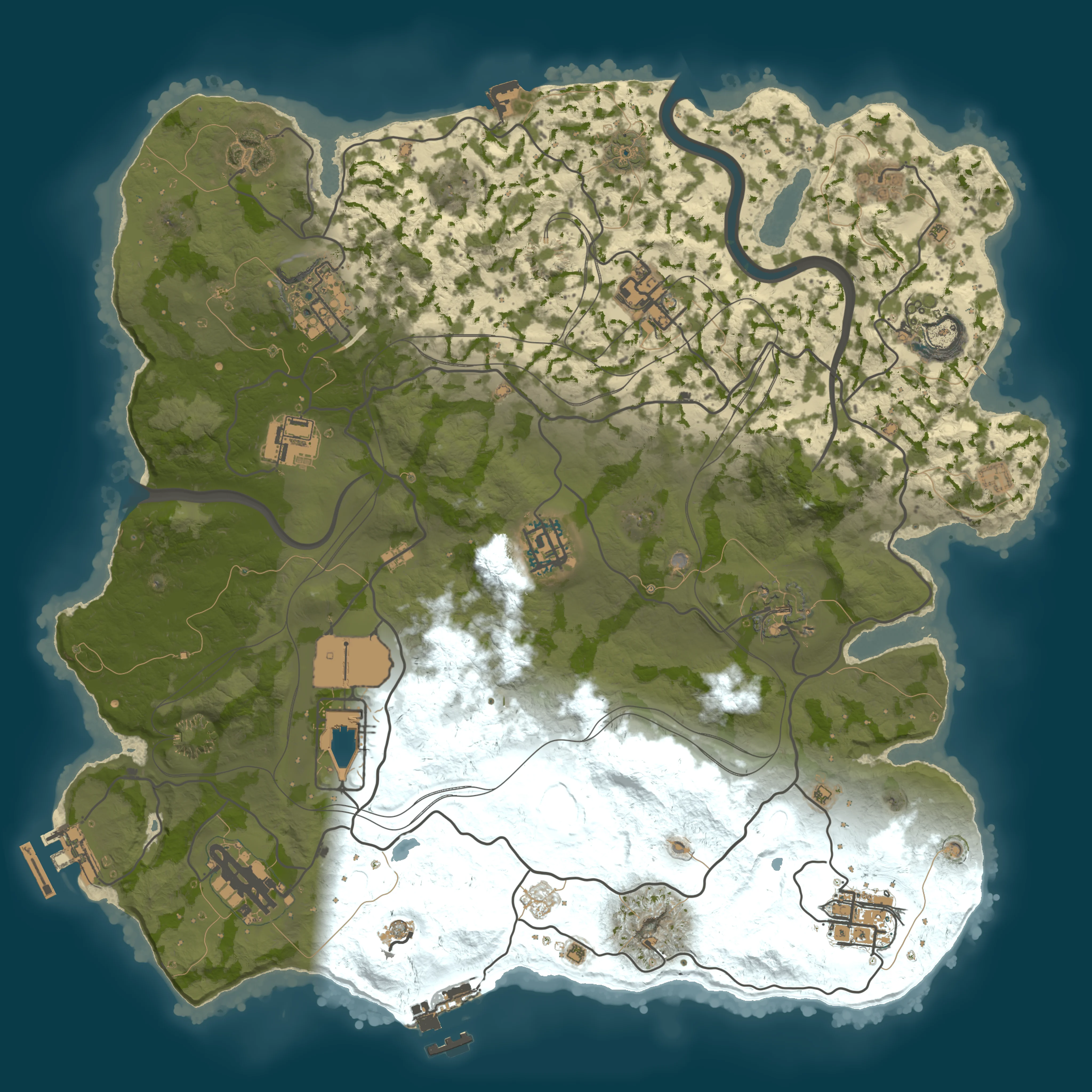Rendered map for seed 1732302631