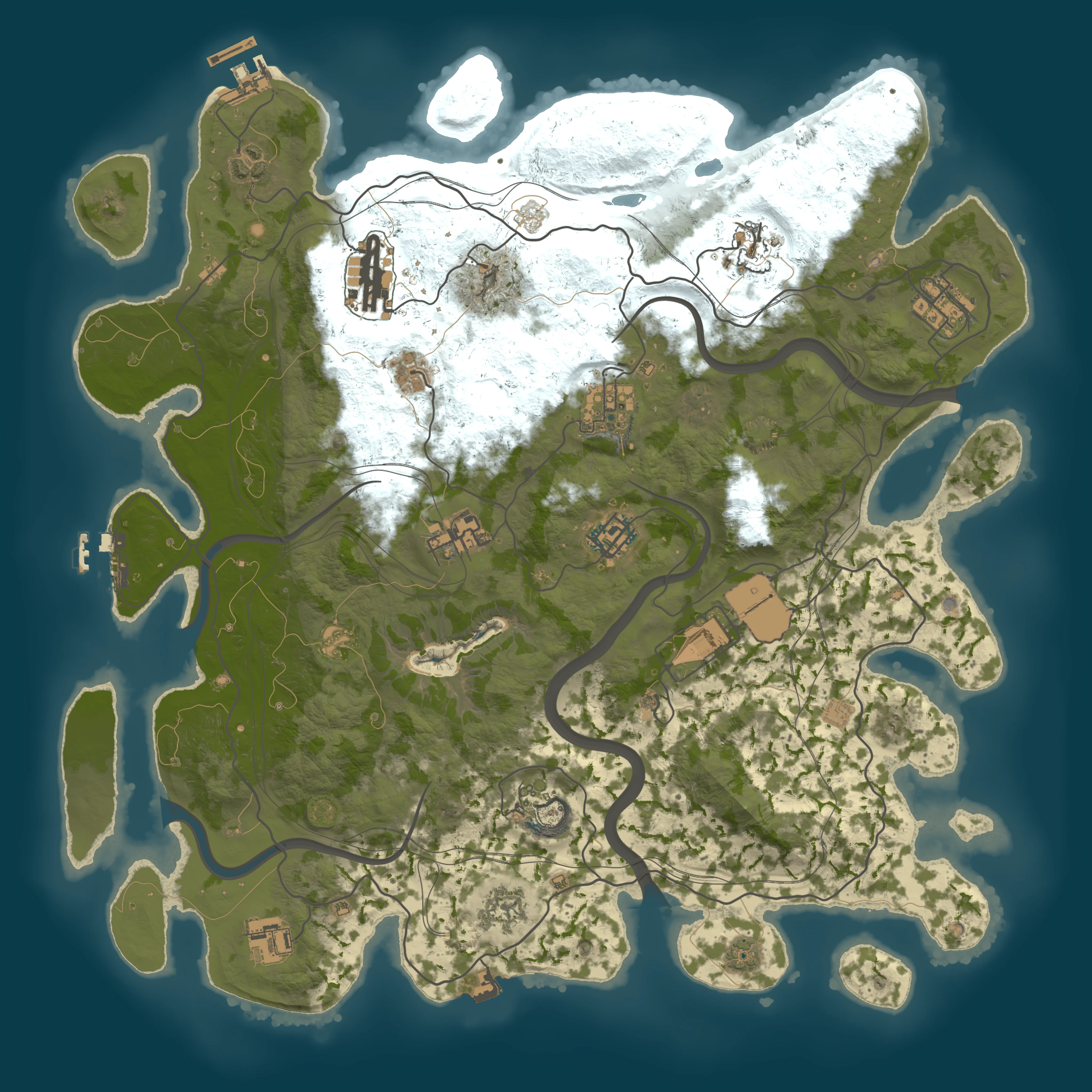 Rendered map for seed 1337
