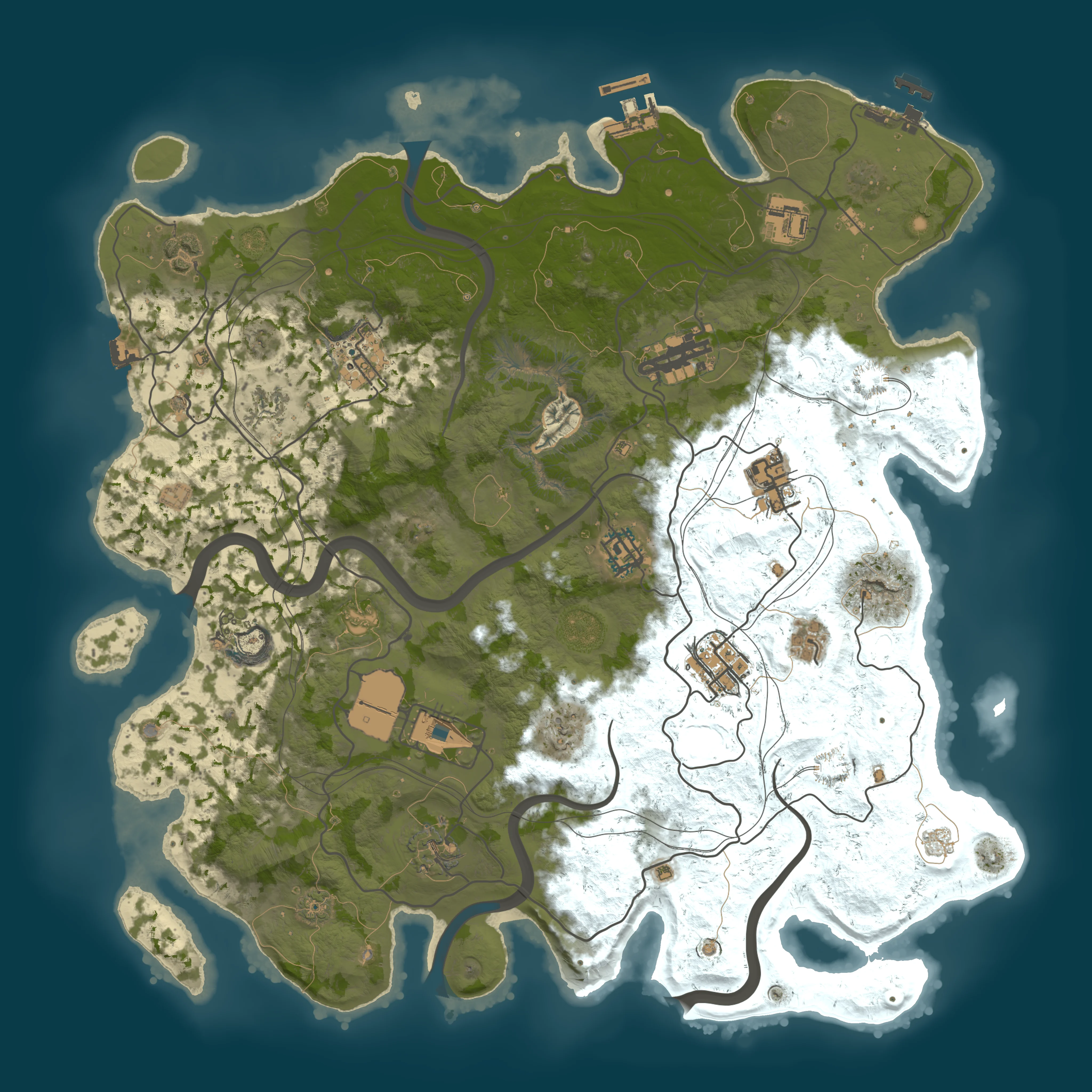 Rendered map for seed 837775557
