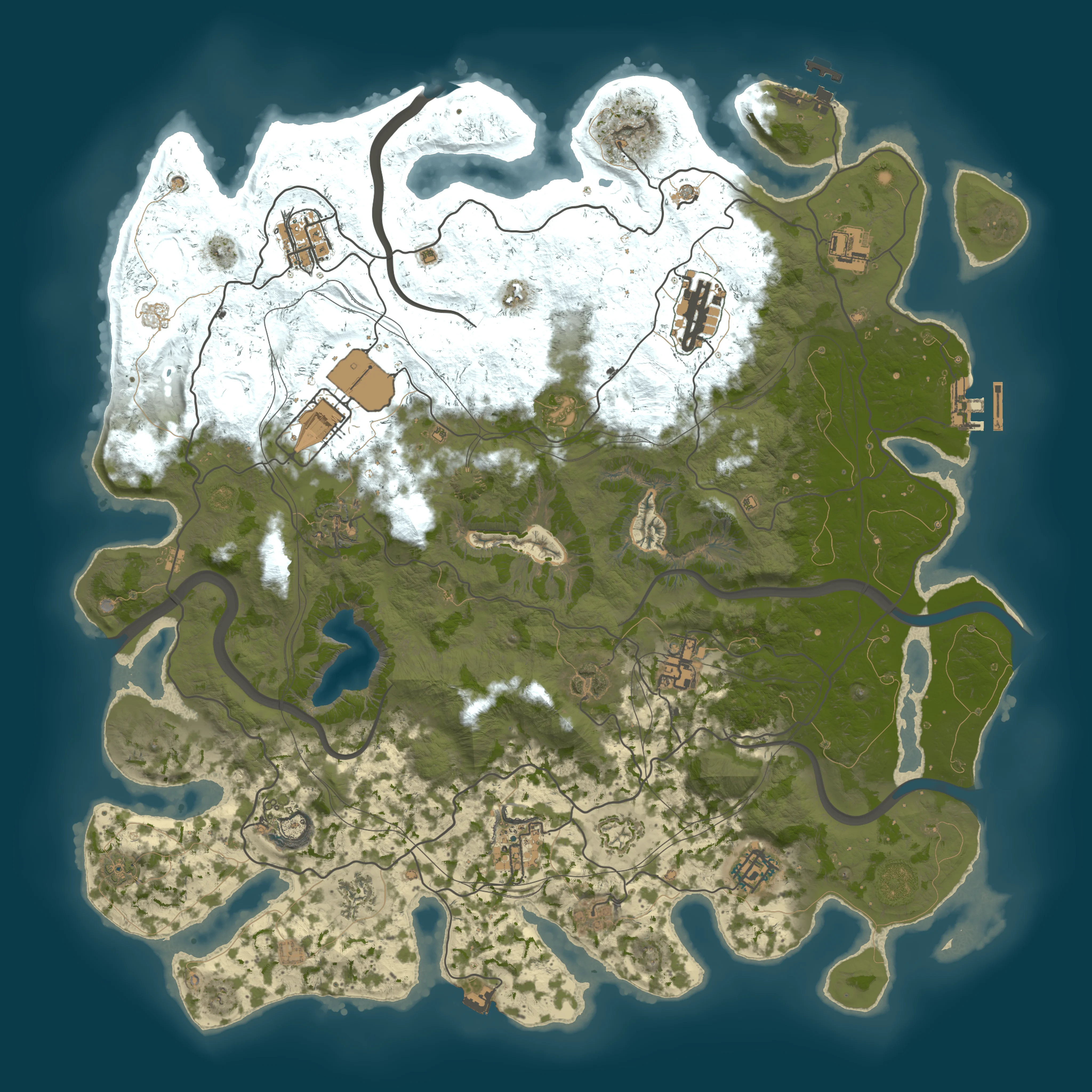 Rendered map for seed 1075646401