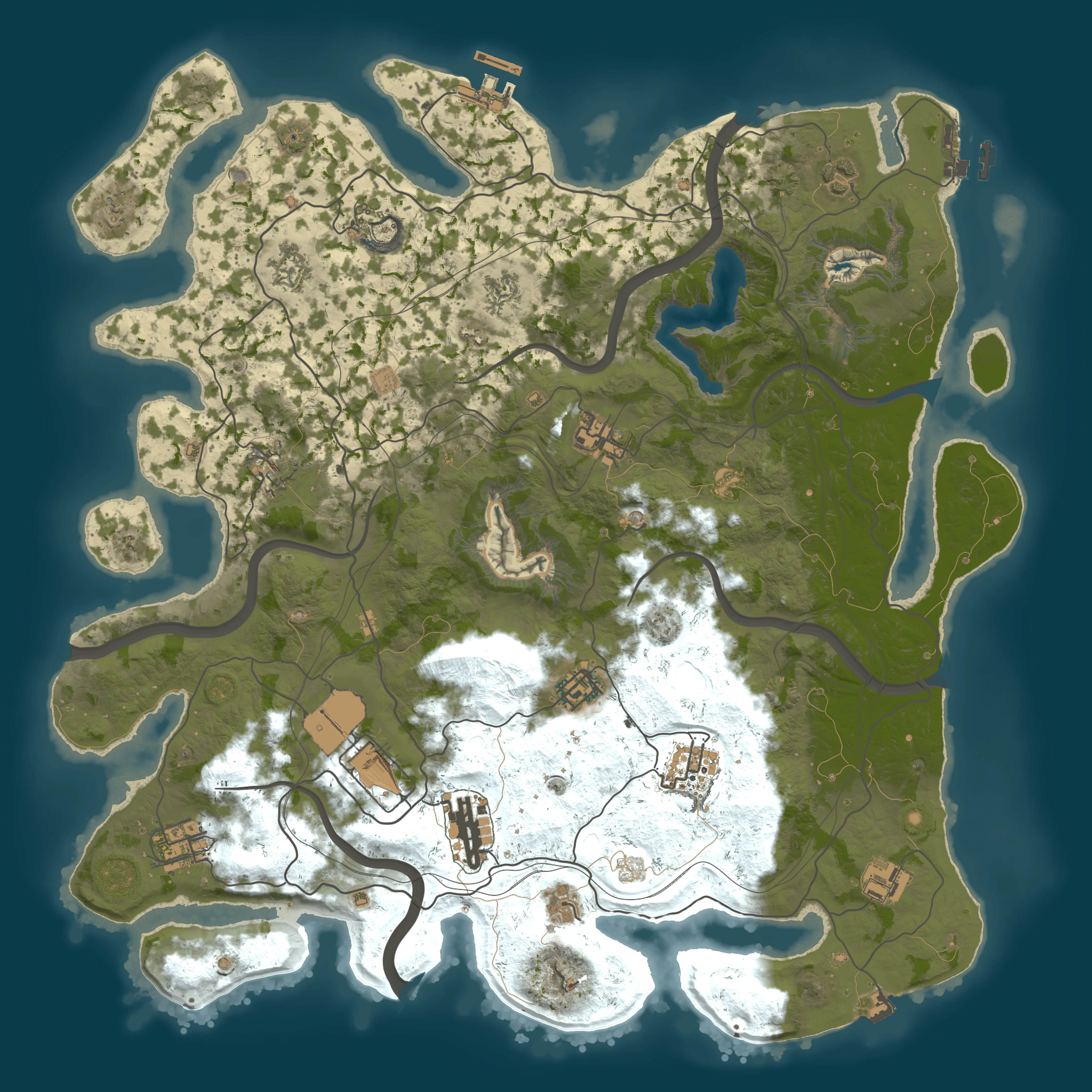 Rendered map for seed 1350212567