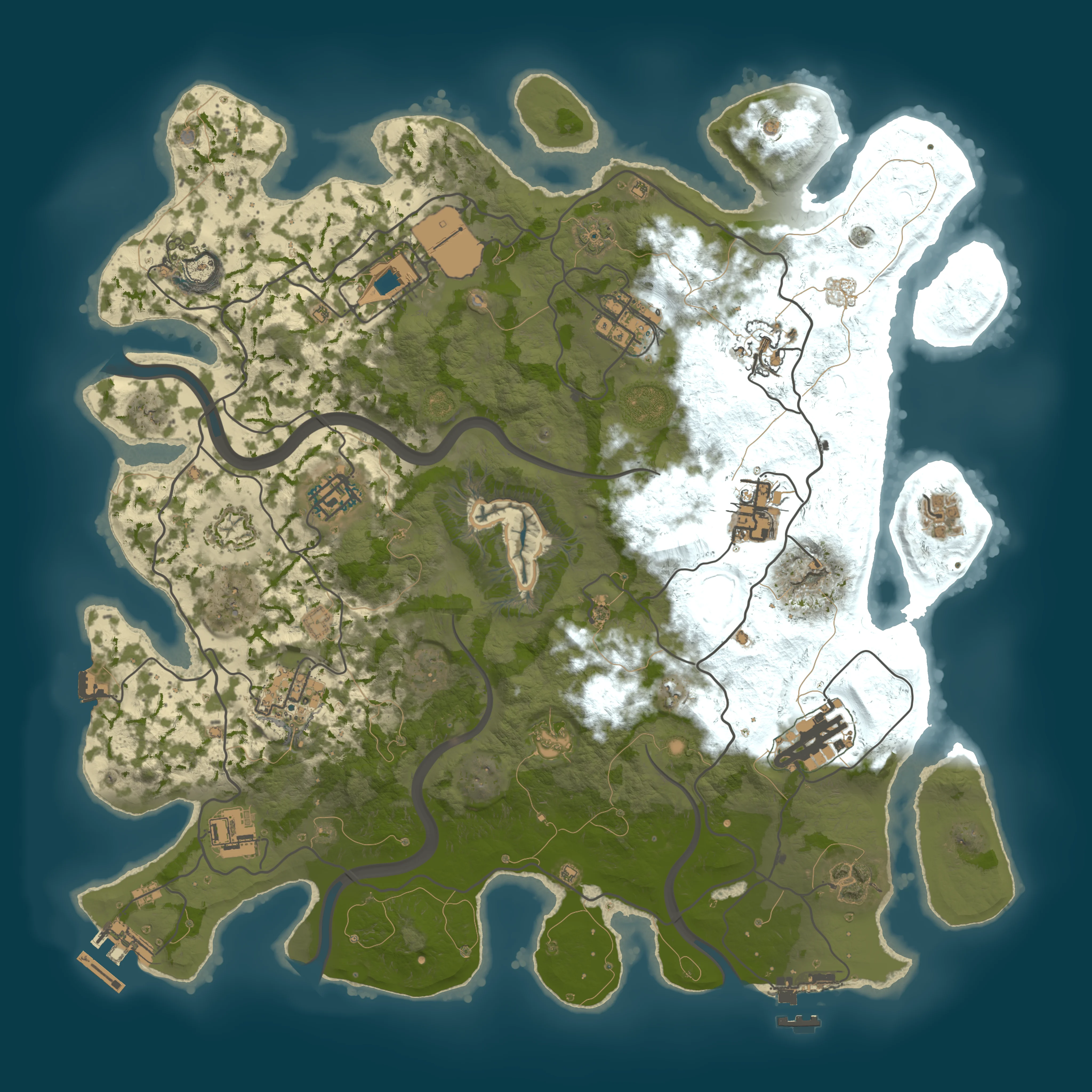 Rendered map for seed 526093423