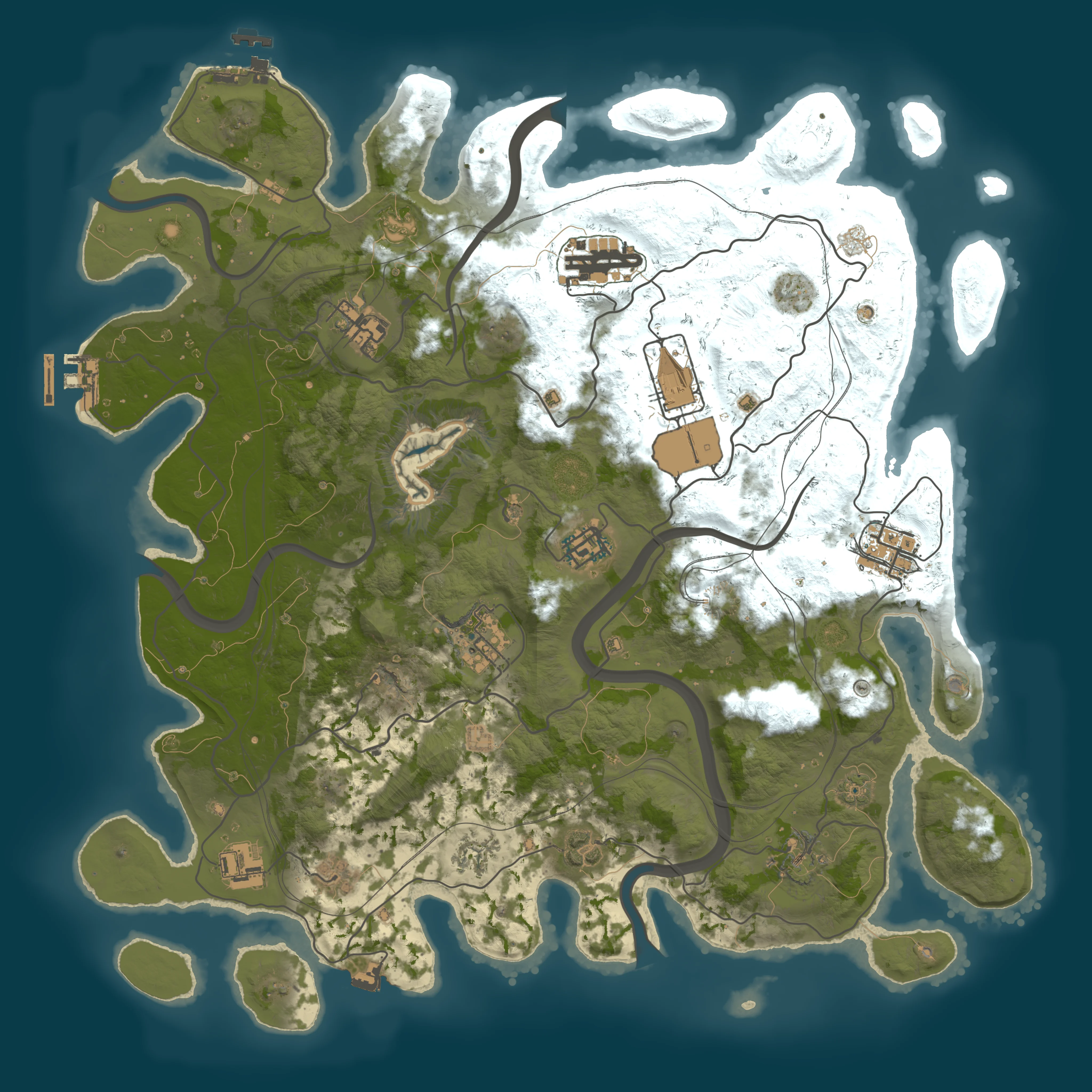 Rendered map for seed 1809961812
