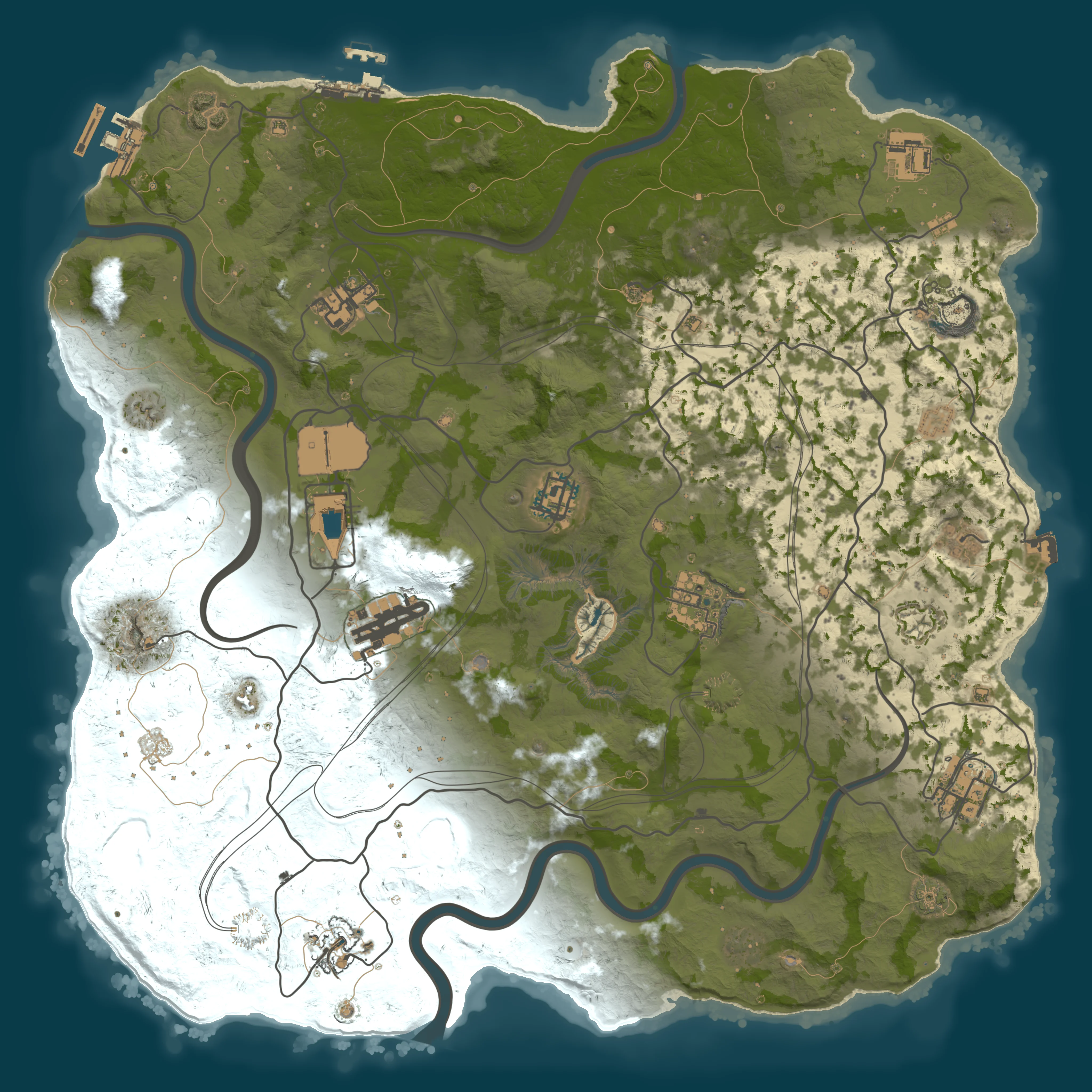 Rendered map for seed 37677