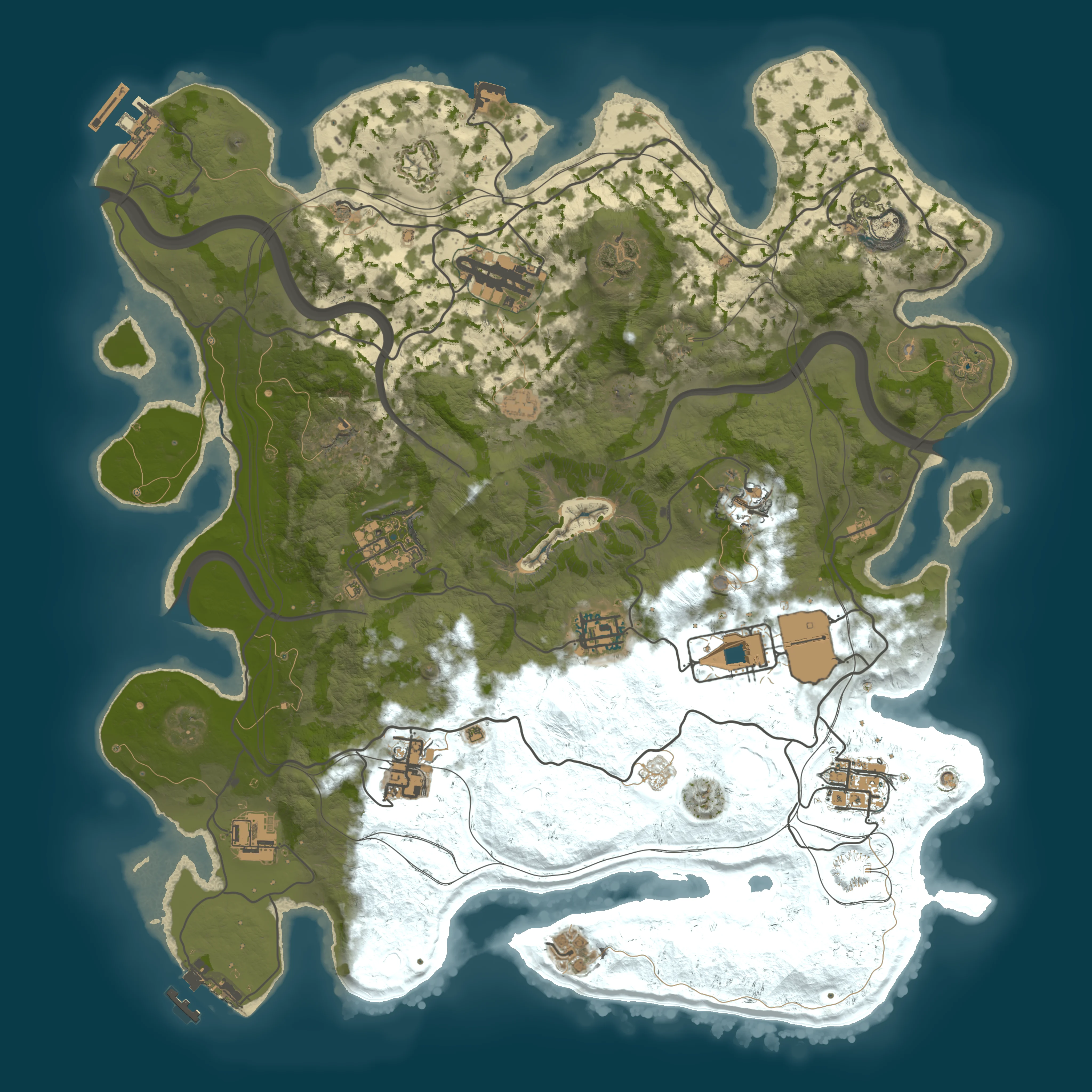 Rendered map for seed 1337