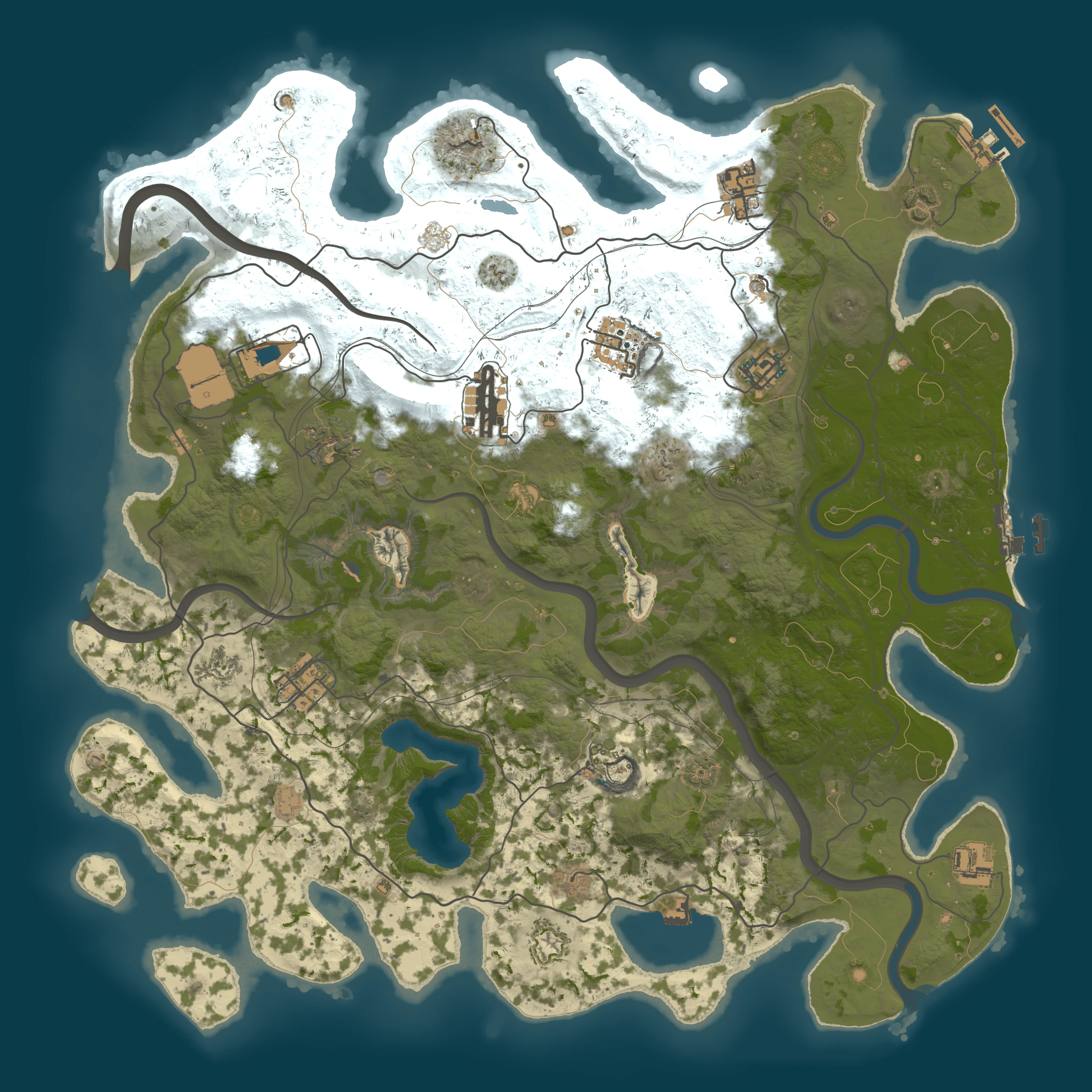 Rendered map for seed 478495594