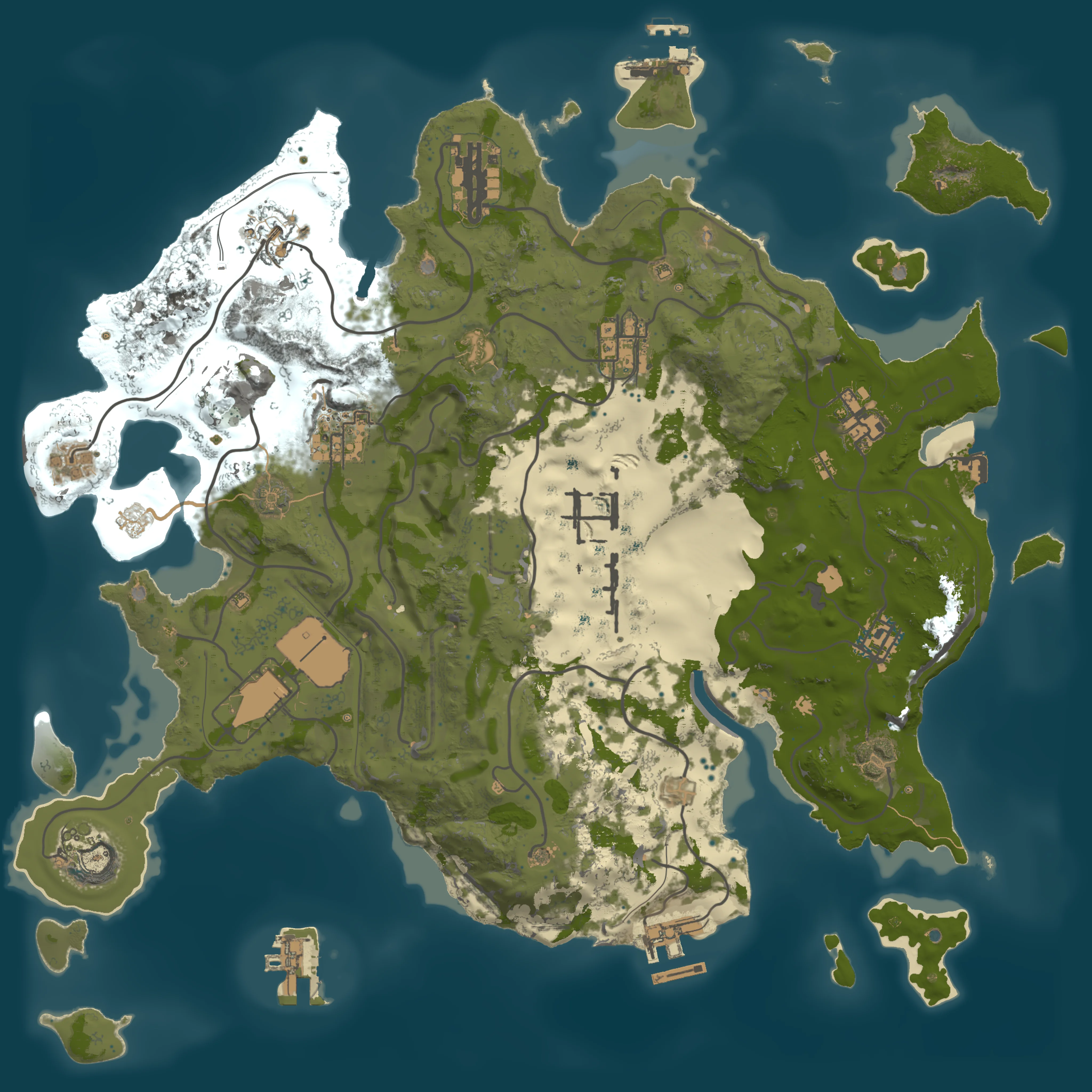 Rendered map for seed 1337