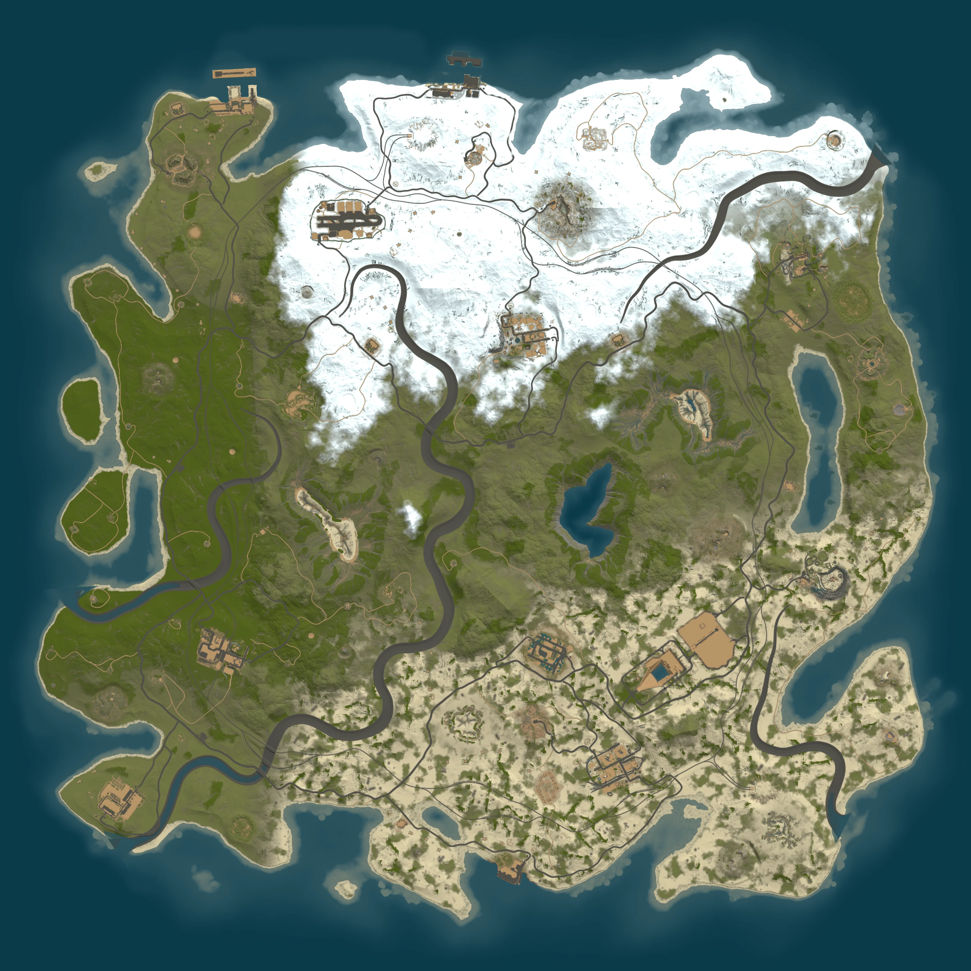 Rendered map for seed 138020313