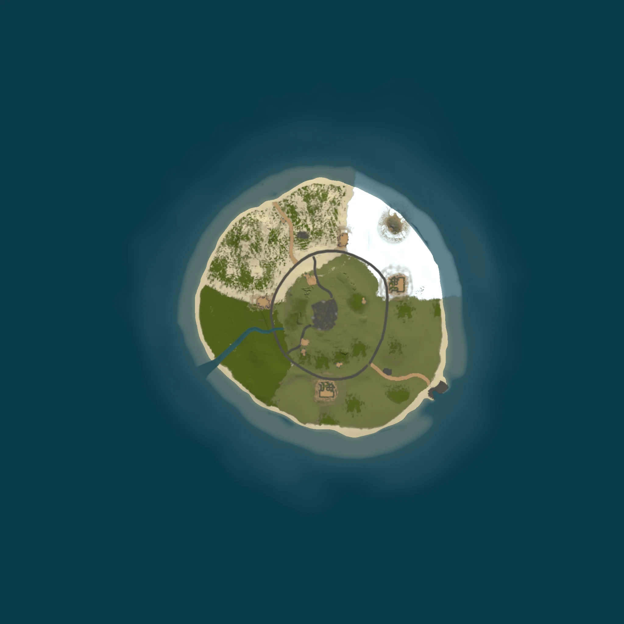 Rendered map for seed 65136753