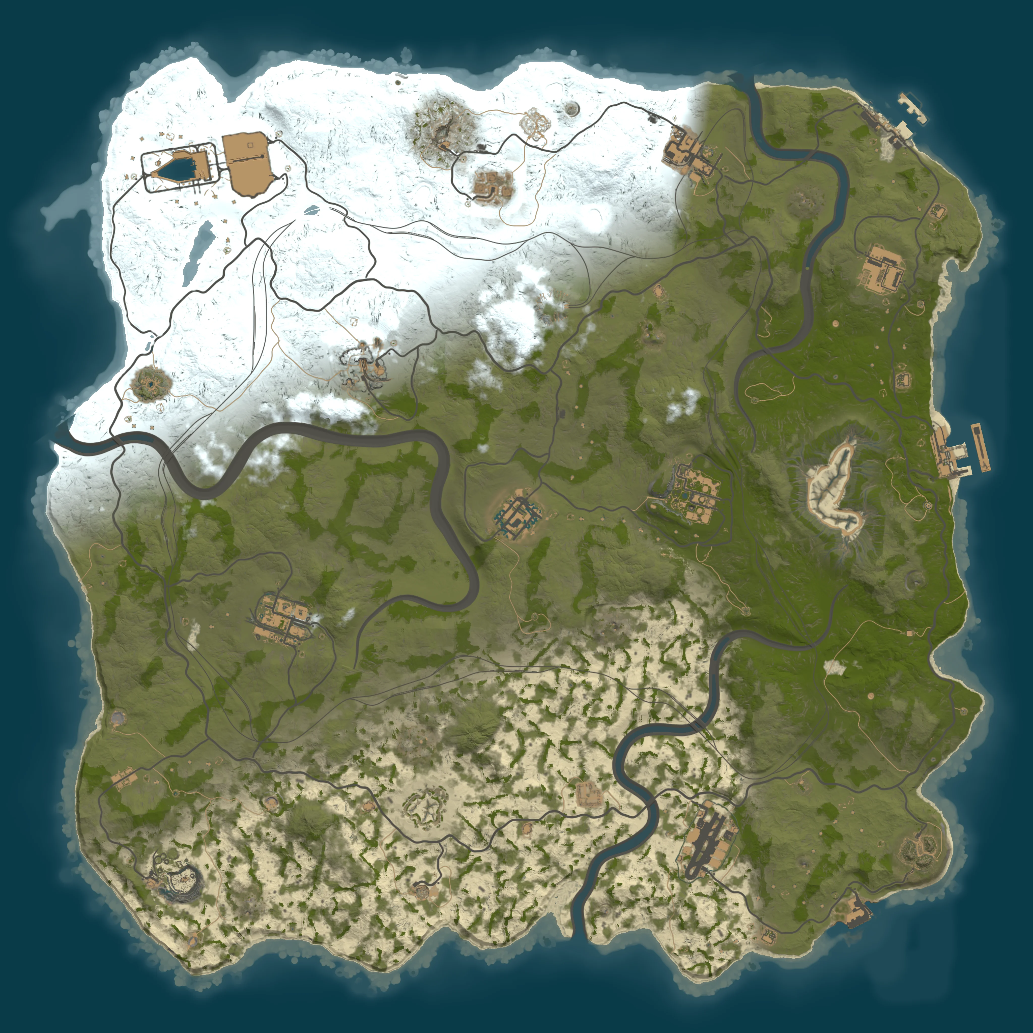 Rendered map for seed 49526
