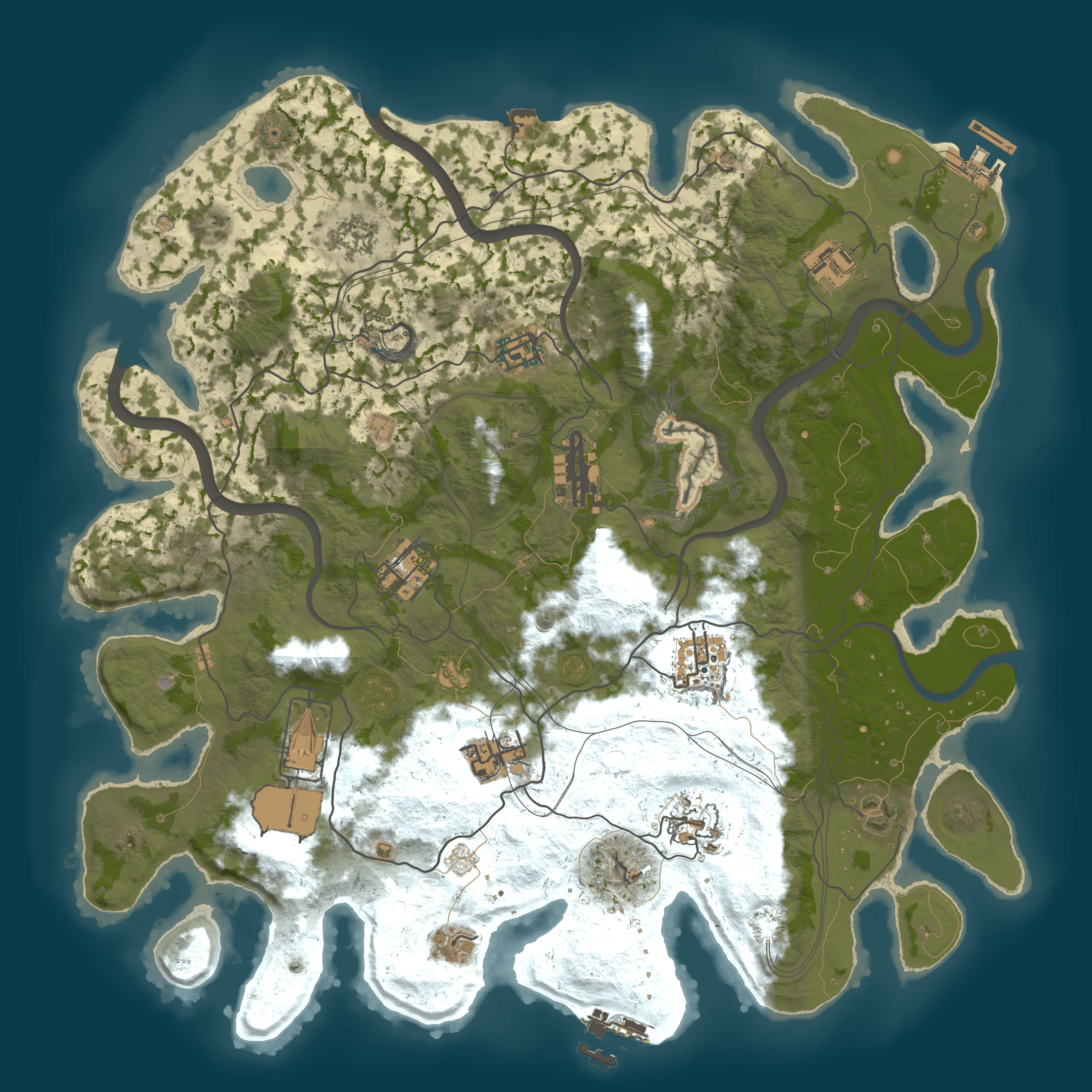 Rendered map for seed 843578884
