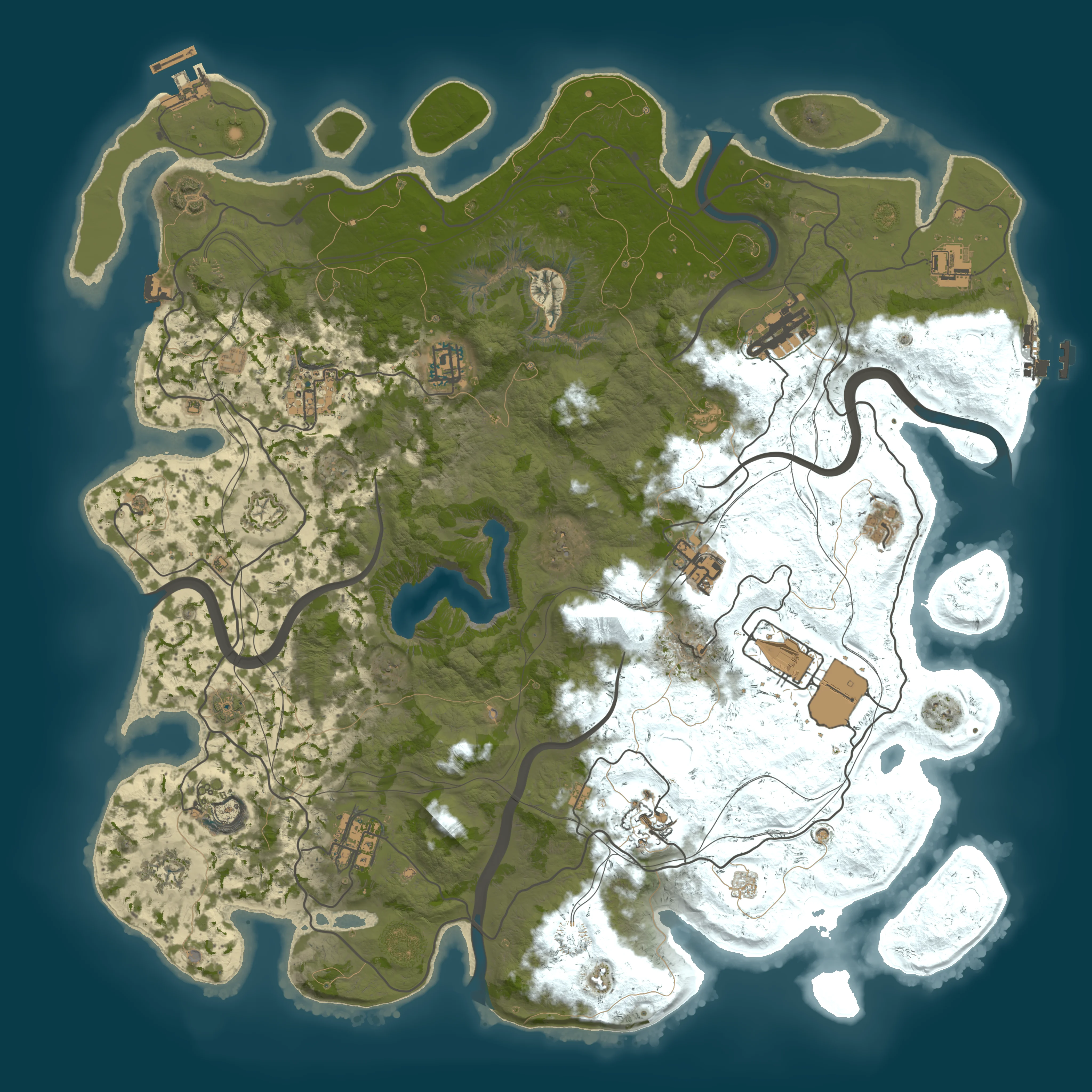 Rendered map for seed 528795