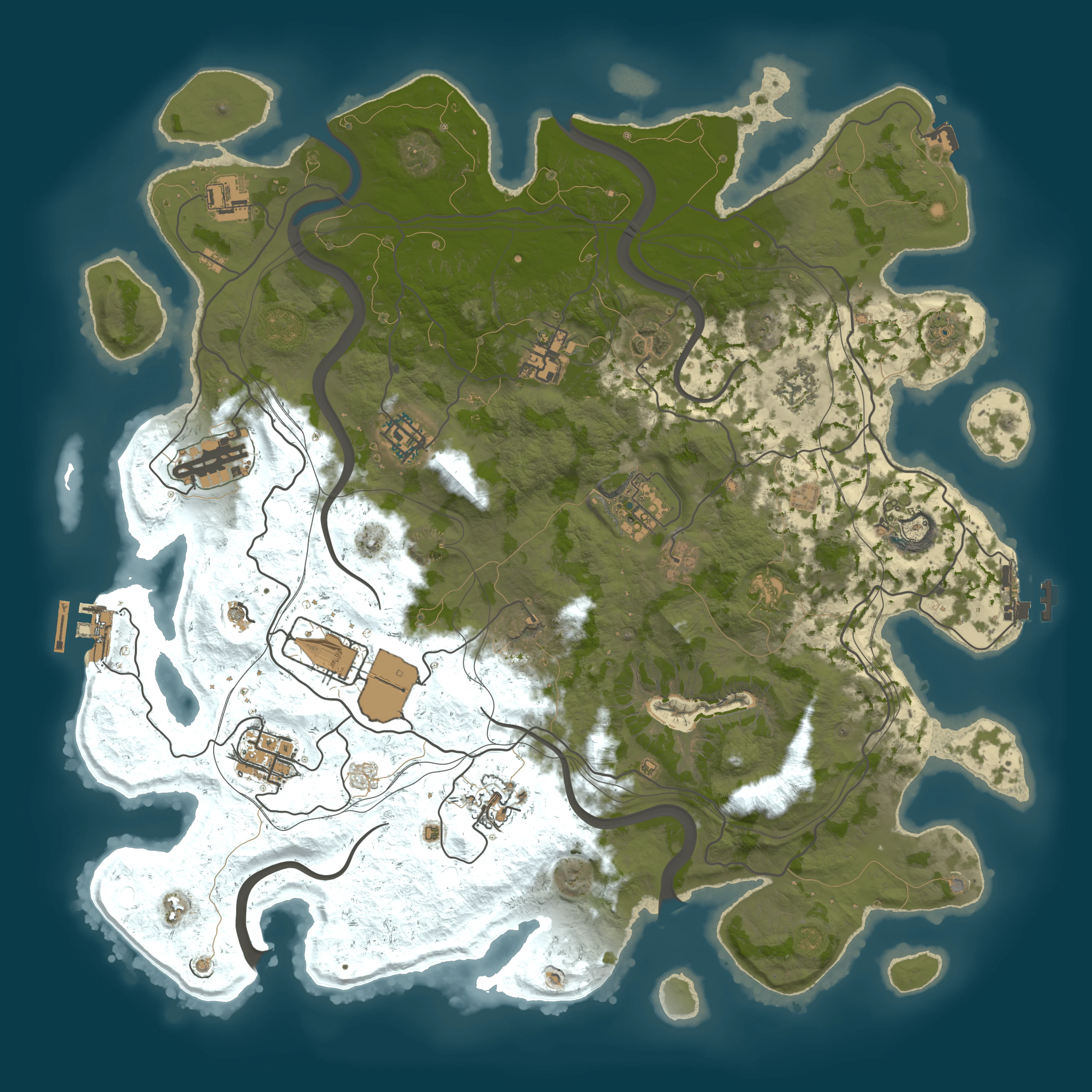 Rendered map for seed 26101