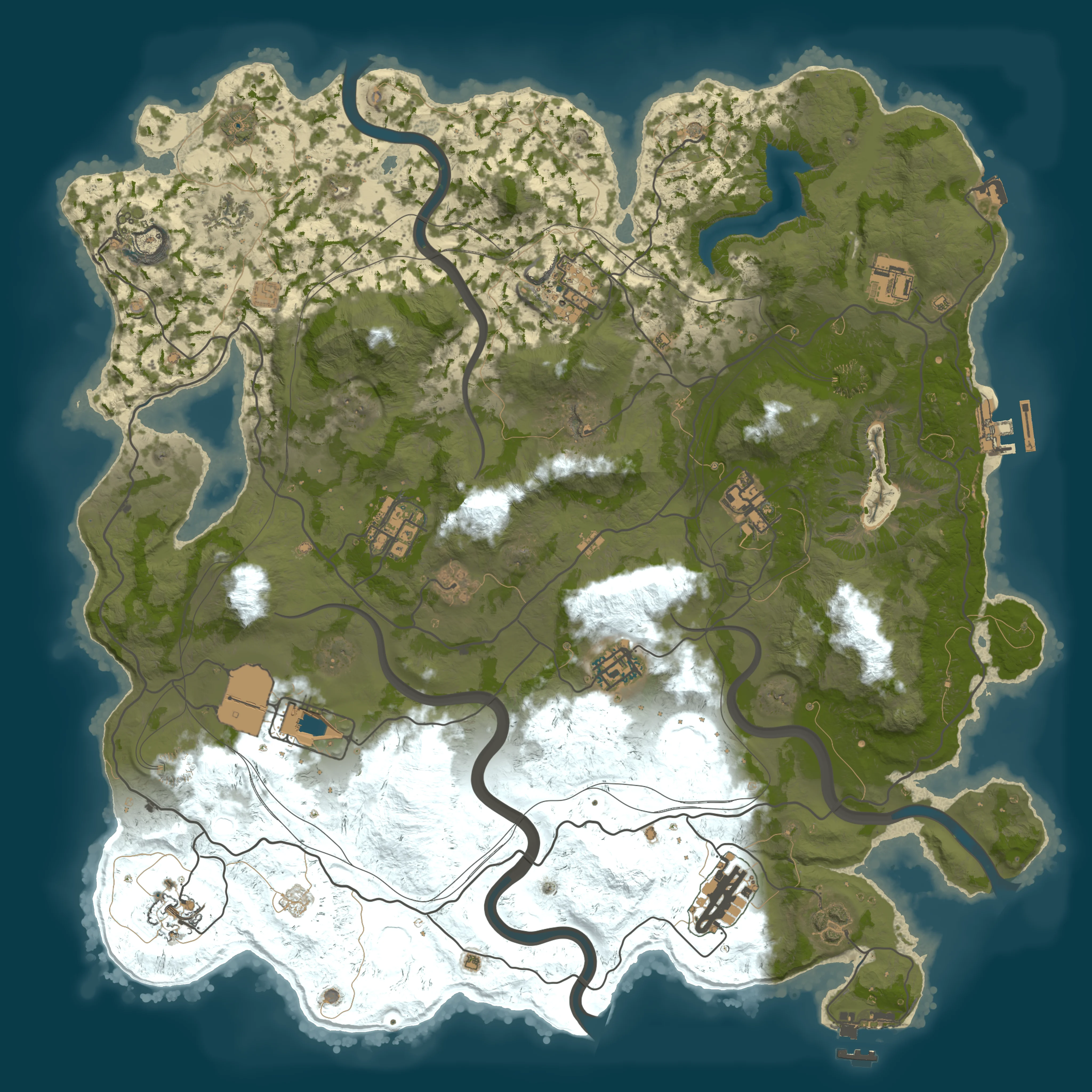 Rendered map for seed 337978420